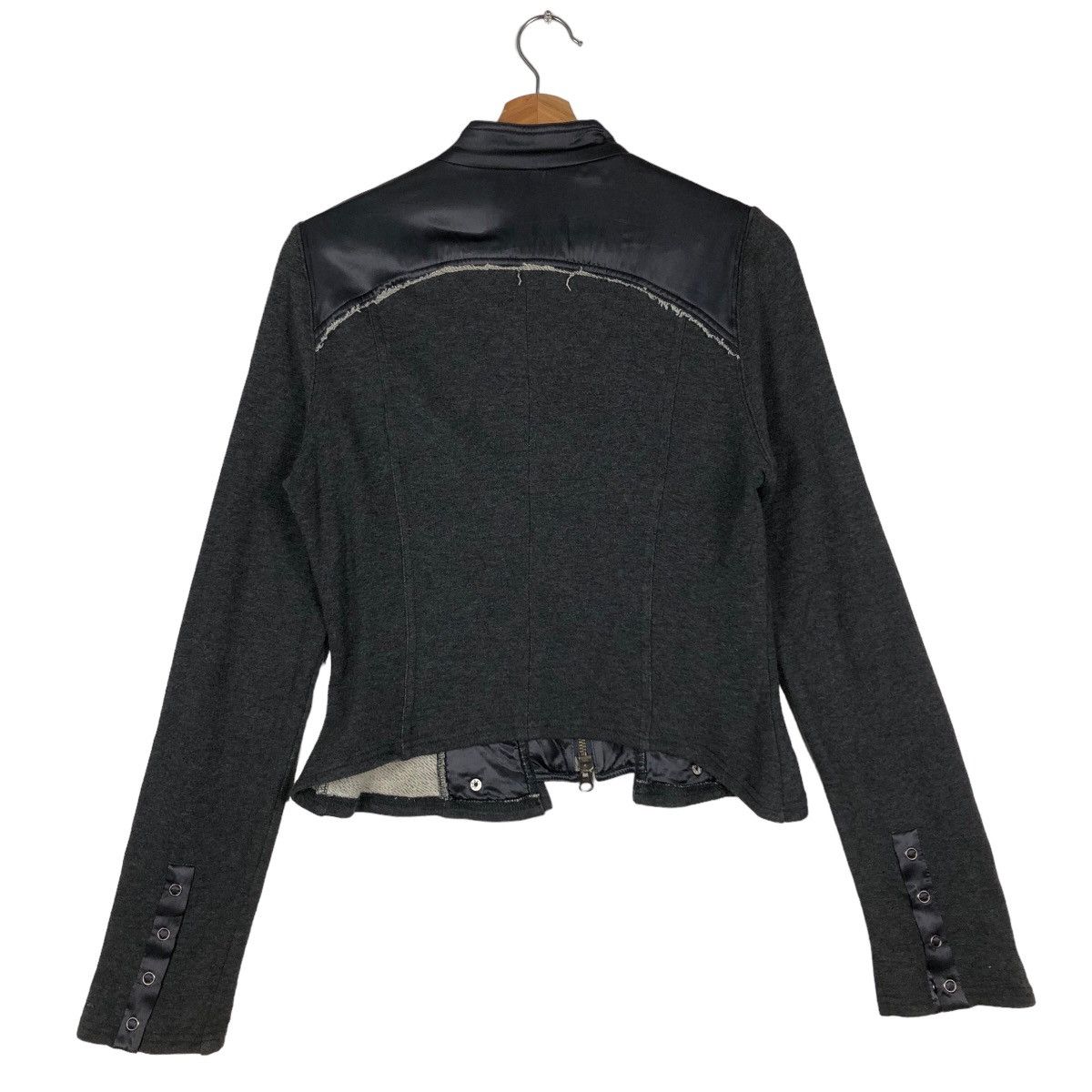 Japanese Brand 🔥Cropped Biker Jacket Bondage Design Issey Miyake Size US M / EU 48-50 / 2 - 7 Thumbnail