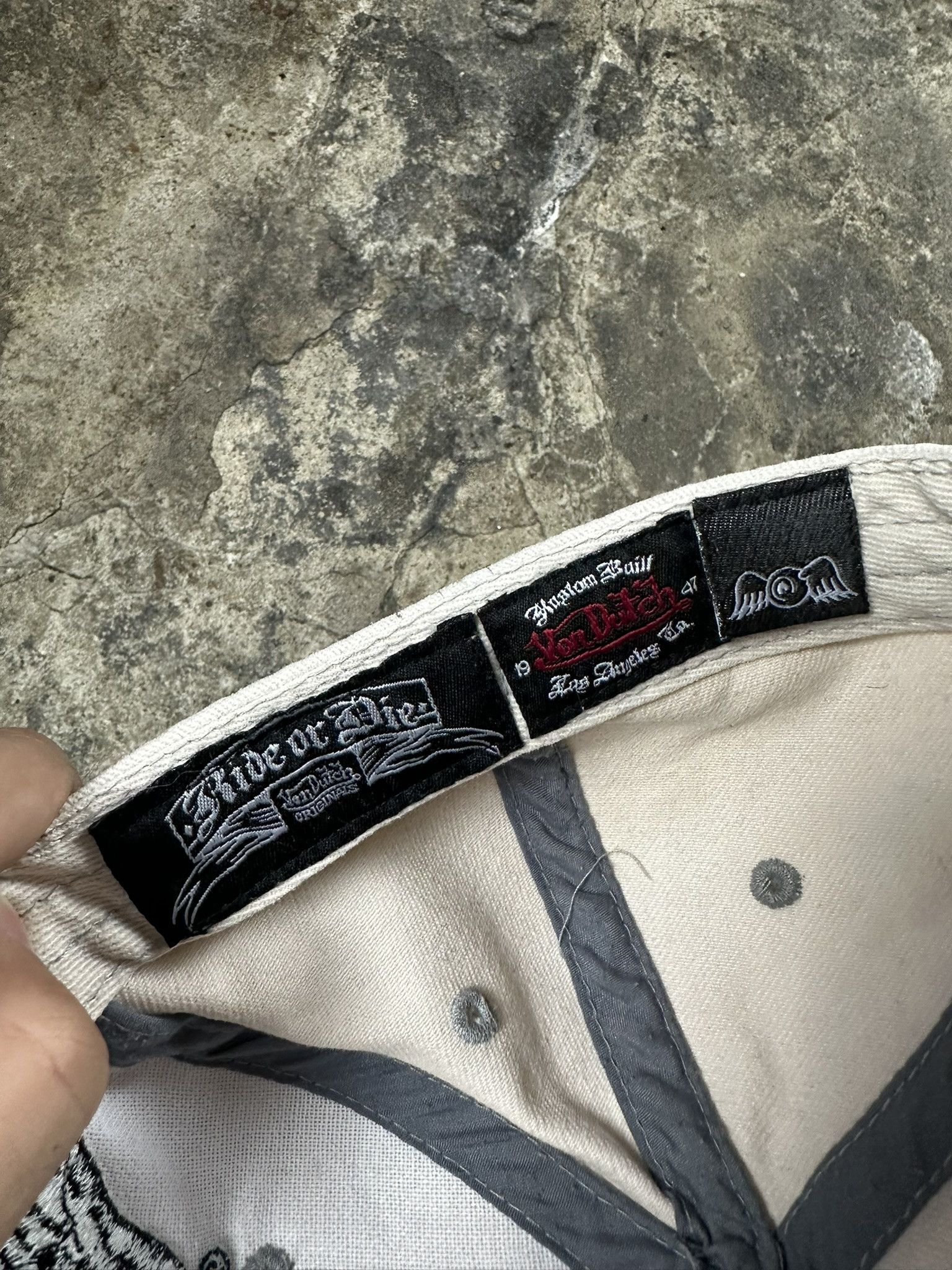 Von Dutch Vintage Y2k Von Dutch Eye Cap 2000s Size ONE SIZE - 4 Thumbnail