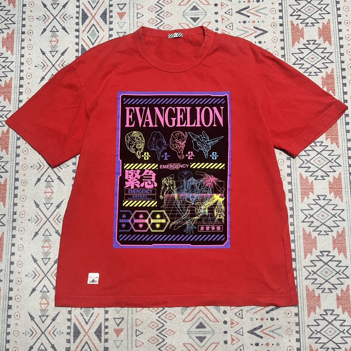 Anime Anime Evangelion Rare Space Ship Details design Size US S / EU 44-46 / 1 - 2 Thumbnail