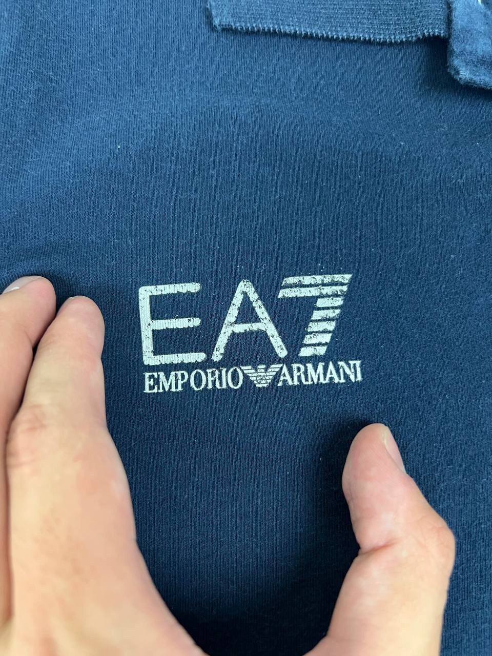 Emporio Armani Emporio Armani EA7 Italia Big Logo Polo Shirt Size US S / EU 44-46 / 1 - 7 Thumbnail