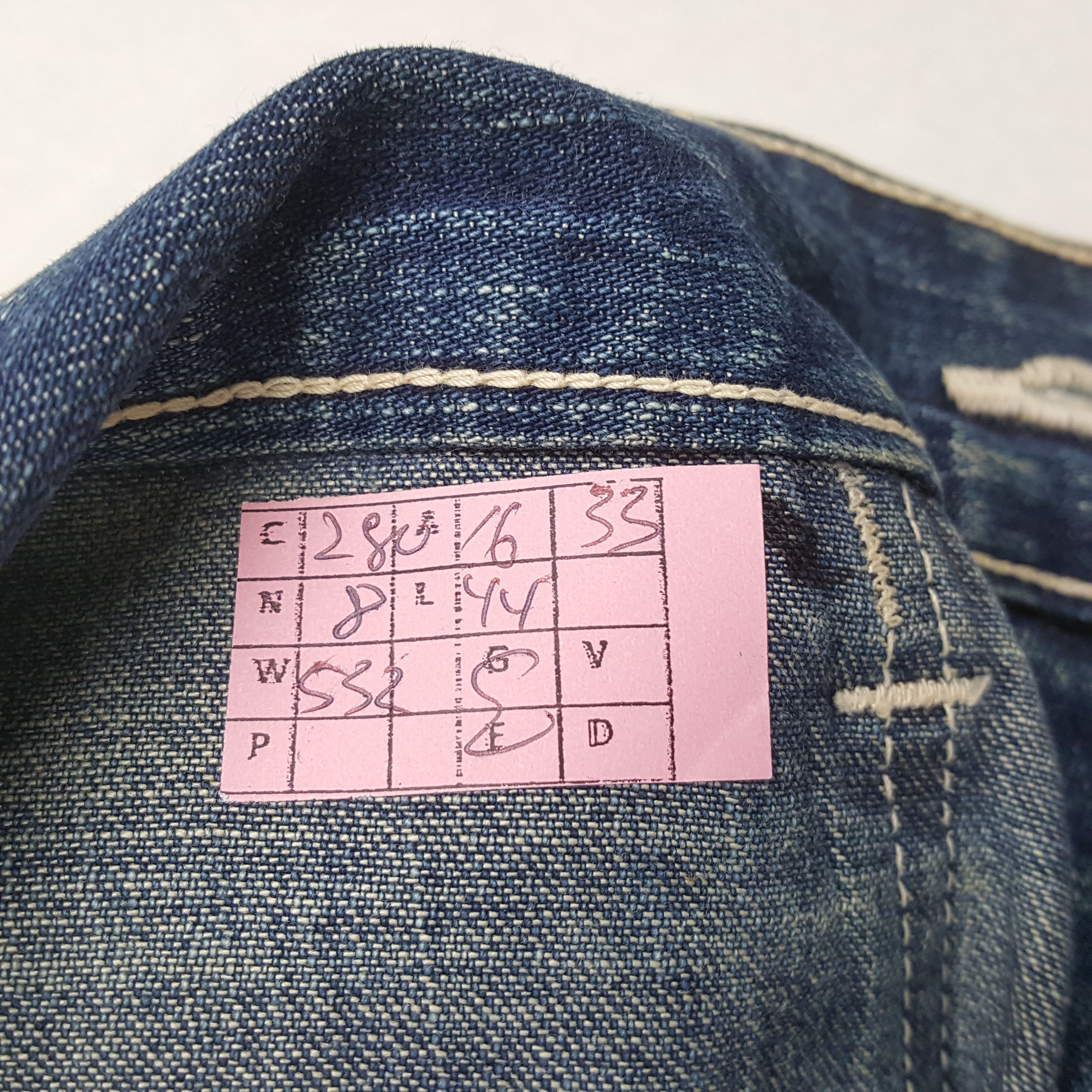 Vintage BEAMS BOY Streetwear Style Jeans Size US 32 / EU 48 - 13 Thumbnail