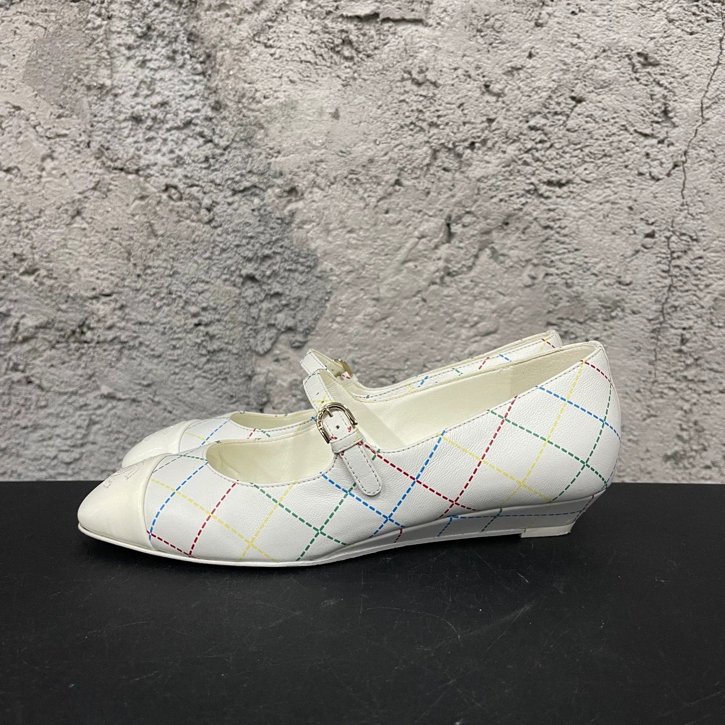 Chanel Chanel Women's Mary Janes 36 Size US 5.5 / IT 35.5 - 2 Thumbnail