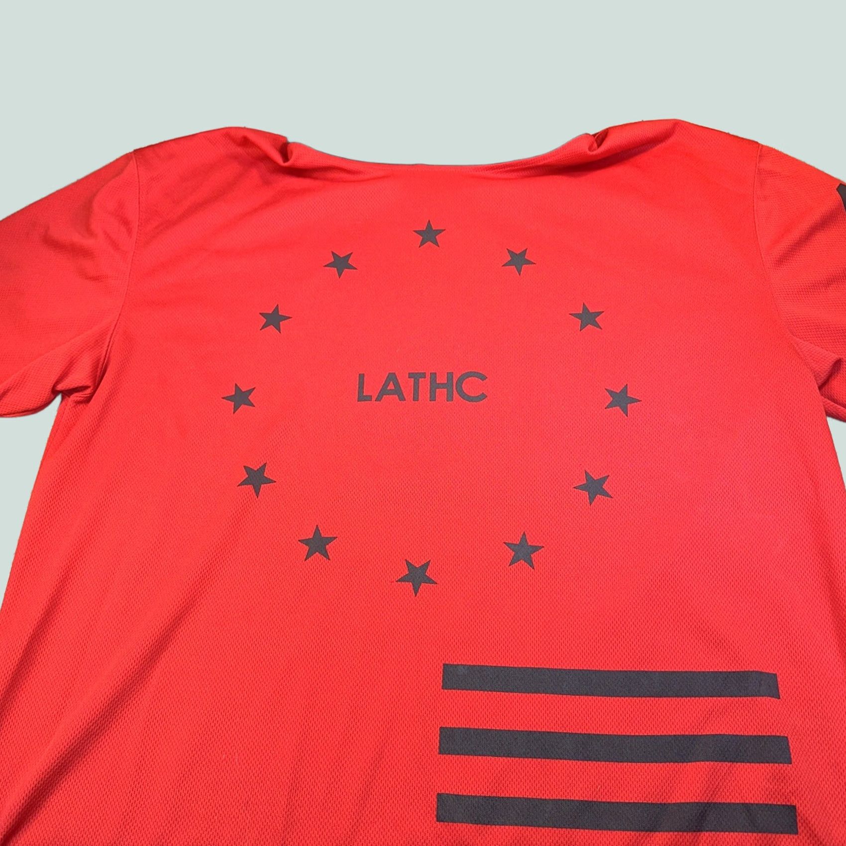 Vintage VINTAGE LATHC Hoodie Mens Red 2XL Short Sleeve Pullover Hoodie Mens Red 2XL Short Sleeve Pullover Size US XXL / EU 58 / 5 - 1 Thumbnail