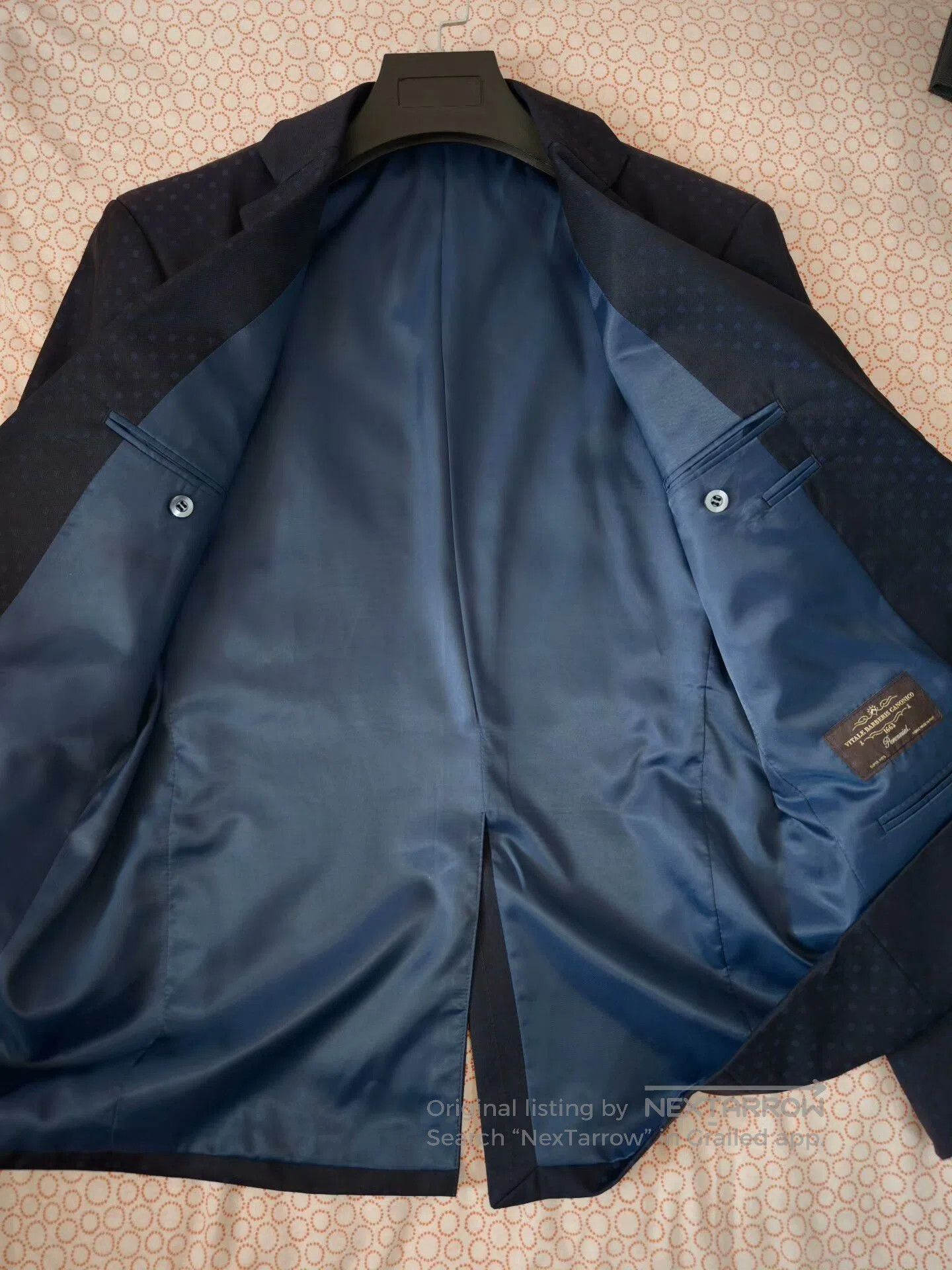 Japanese Brand Italian Wool Custom Suit VBC110. Size US M / EU 48-50 / 2 - 6 Thumbnail
