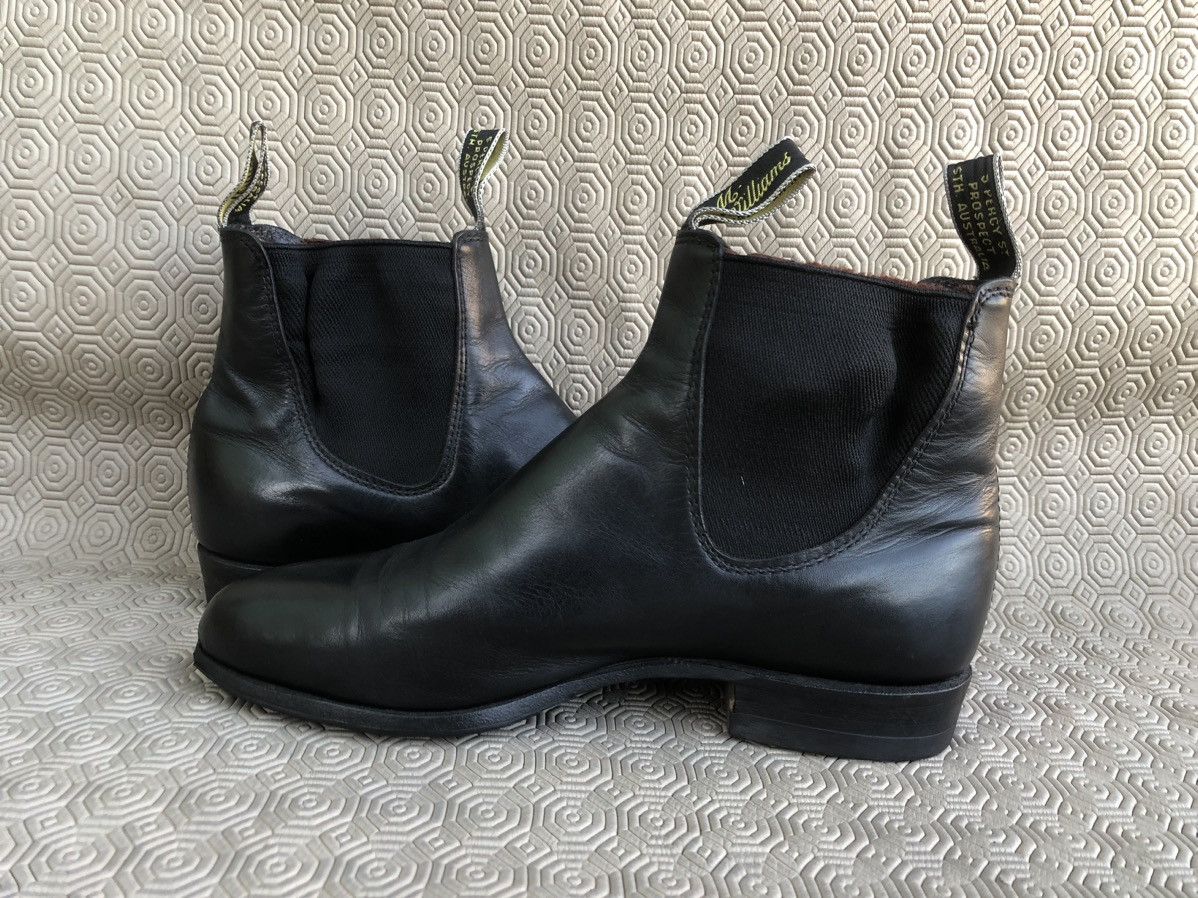 R.M. Williams R.M William’s Black Calfskin Leather Women’s Boot Size 6 G Size US 8.5 / IT 38.5 - 8 Thumbnail