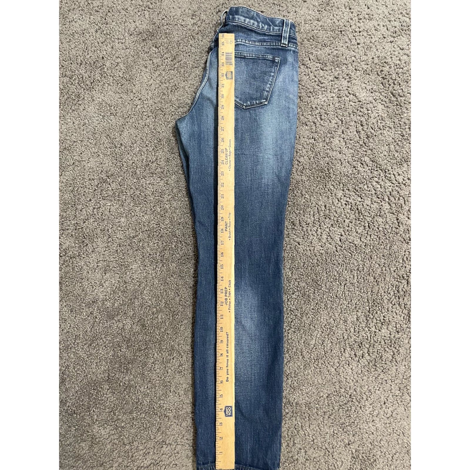 J.Crew VINTAGE J.CREW Jeans Boyfriend Slim 25 Mid Denim 28x28 90s Blue Womens Jeans Size 42" / US 20 - 7 Thumbnail