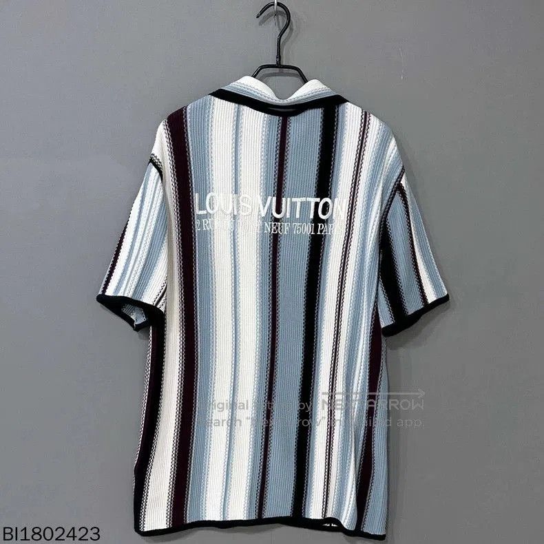 Louis Vuitton Louis Vuitton FW25 Embroidered Stripe Shirt. Size US S / EU 44-46 / 1 - 2 Thumbnail
