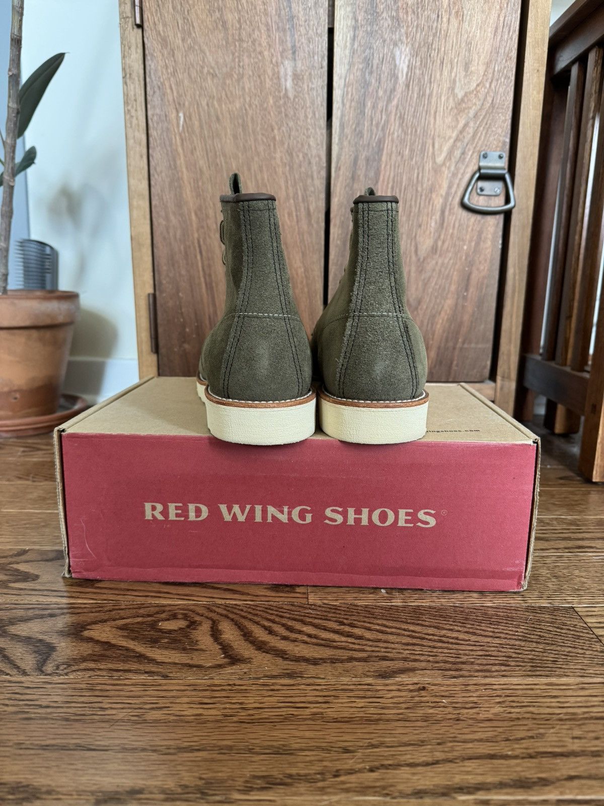 Red Wing Loden Abilene moc toe - 8857 Size US 11 / EU 44 - 6 Thumbnail