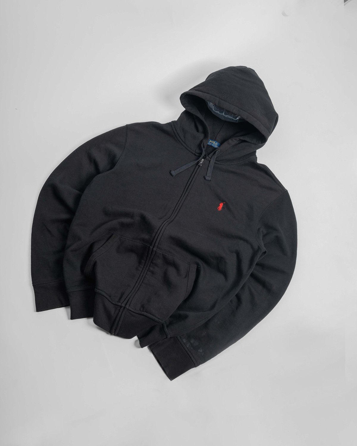 Polo Ralph Lauren Polo Ralph Lauren Hoodie Black Size US M / EU 48-50 / 2 - 2 Thumbnail