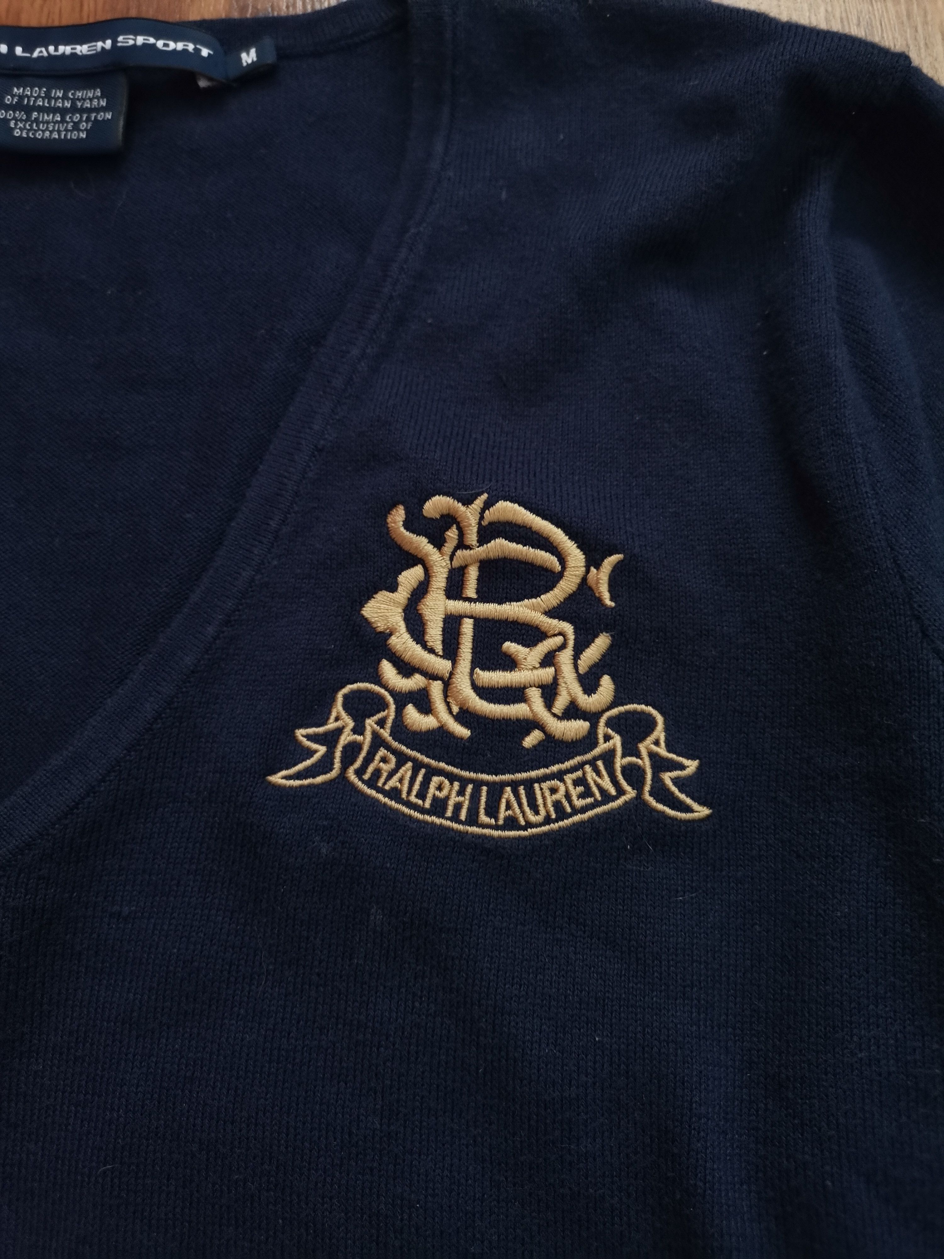 Ralph Lauren Vintage Ralph Lauren Sport Women's Sweater Size M / US 6-8 / IT 42-44 - 2 Thumbnail
