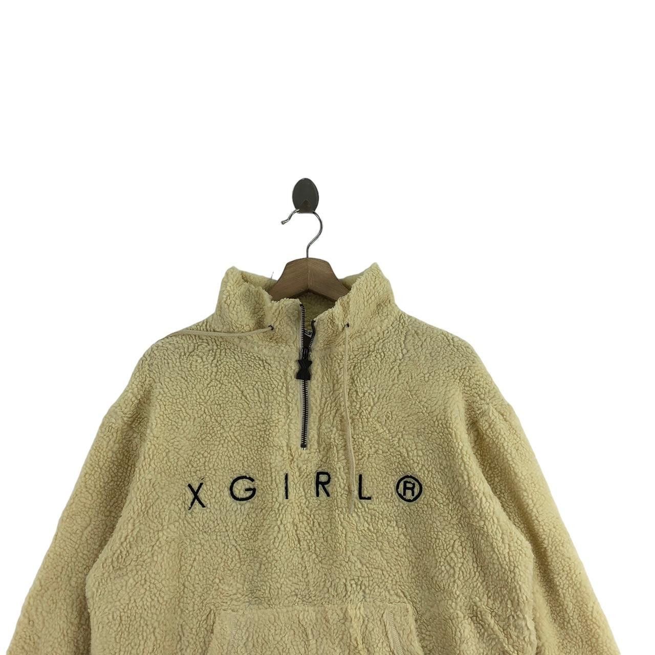 X-Girl X-GIRL Punk Skate Star Fleece Jacket Windbreaker Size S / US 4 / IT 40 - 3 Thumbnail