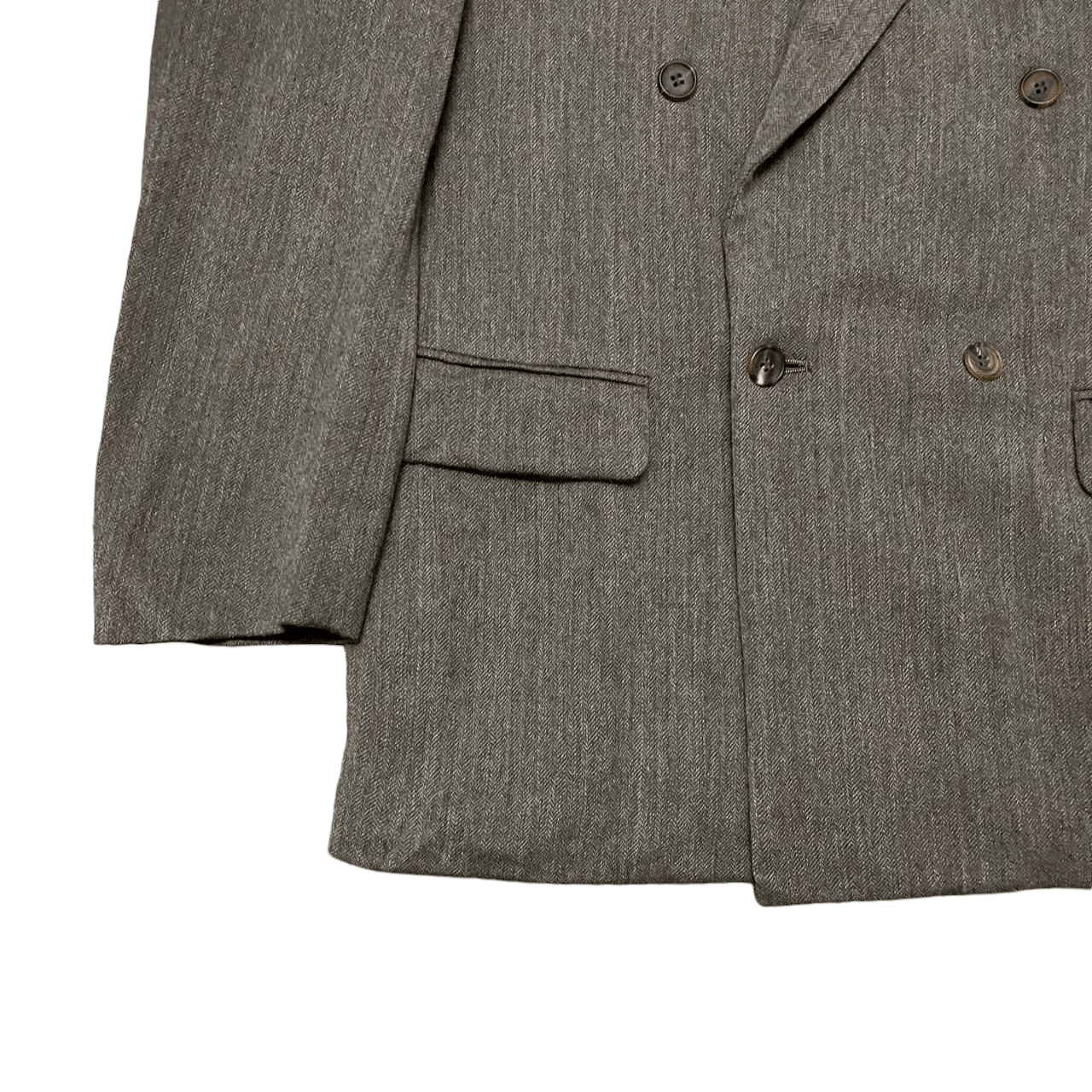Yohji Yamamoto Vintage Y's for Men Yohji Yamamoto Wool Coat Size US L / EU 52-54 / 3 - 3 Thumbnail