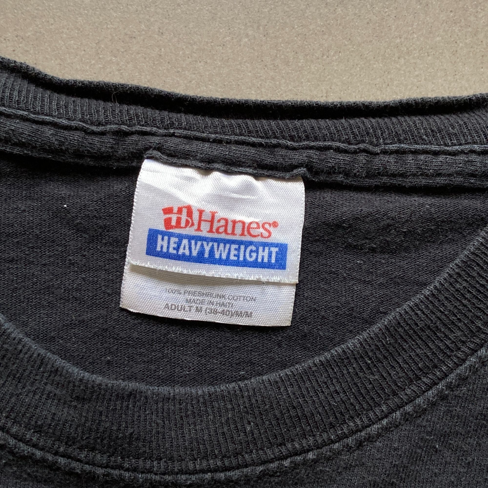 Hanes 1978 BOSTON WORLD TOUR, HANES HEAVYWEIGHT Original Tour Merc Size US M / EU 48-50 / 2 - 5 Thumbnail