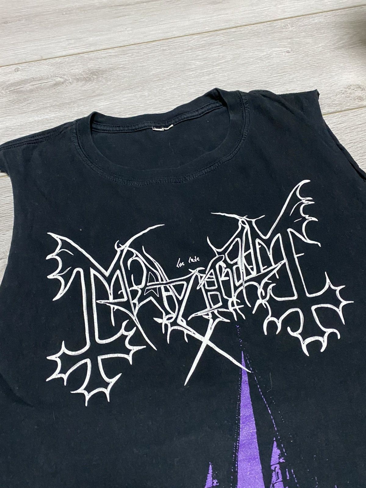 Band Tees Mayhem 2010 band rock tank top vest faces ost Size US L / EU 52-54 / 3 - 11 Thumbnail