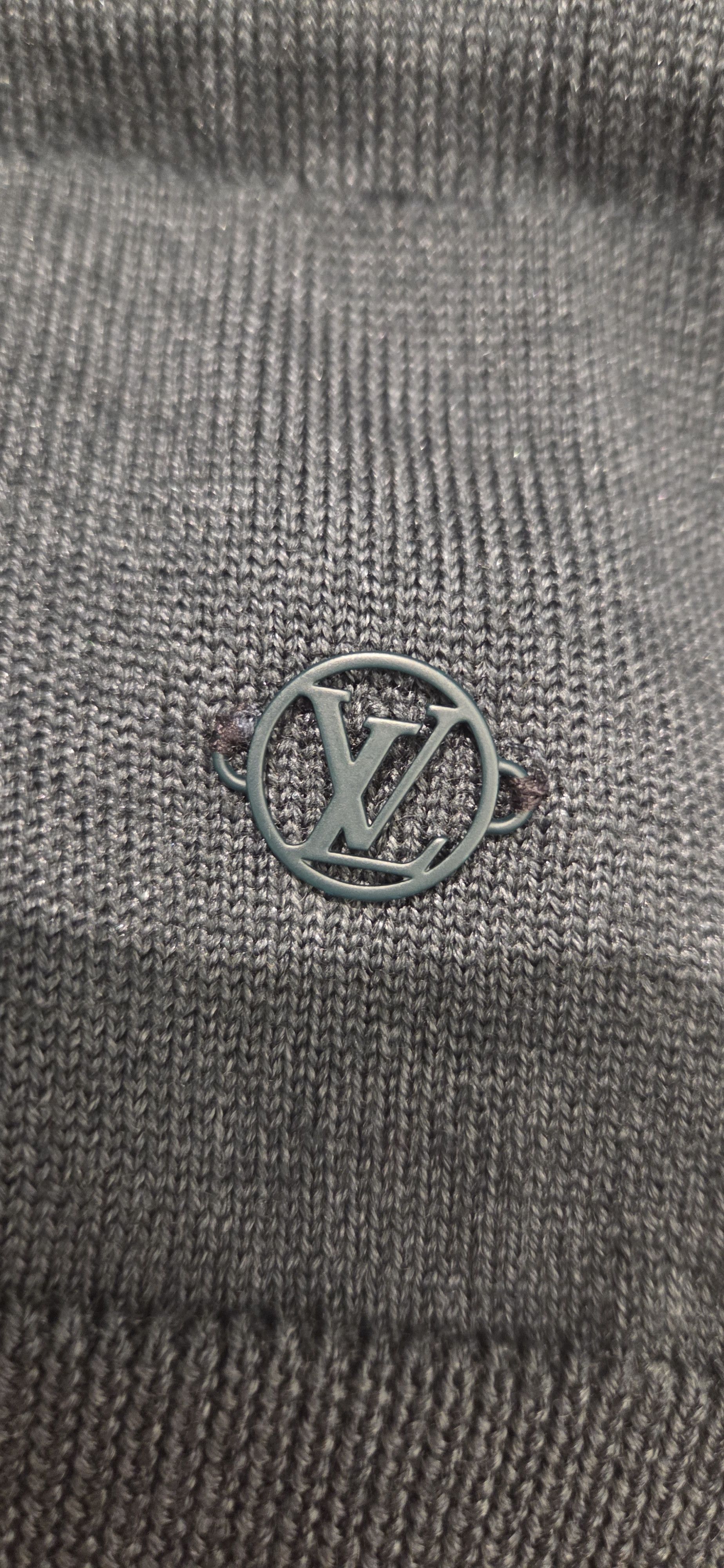 Louis Vuitton Long Polo Sweater from Kim Jones Louis Vuitton mix media Size US XL / EU 56 / 4 - 4 Thumbnail