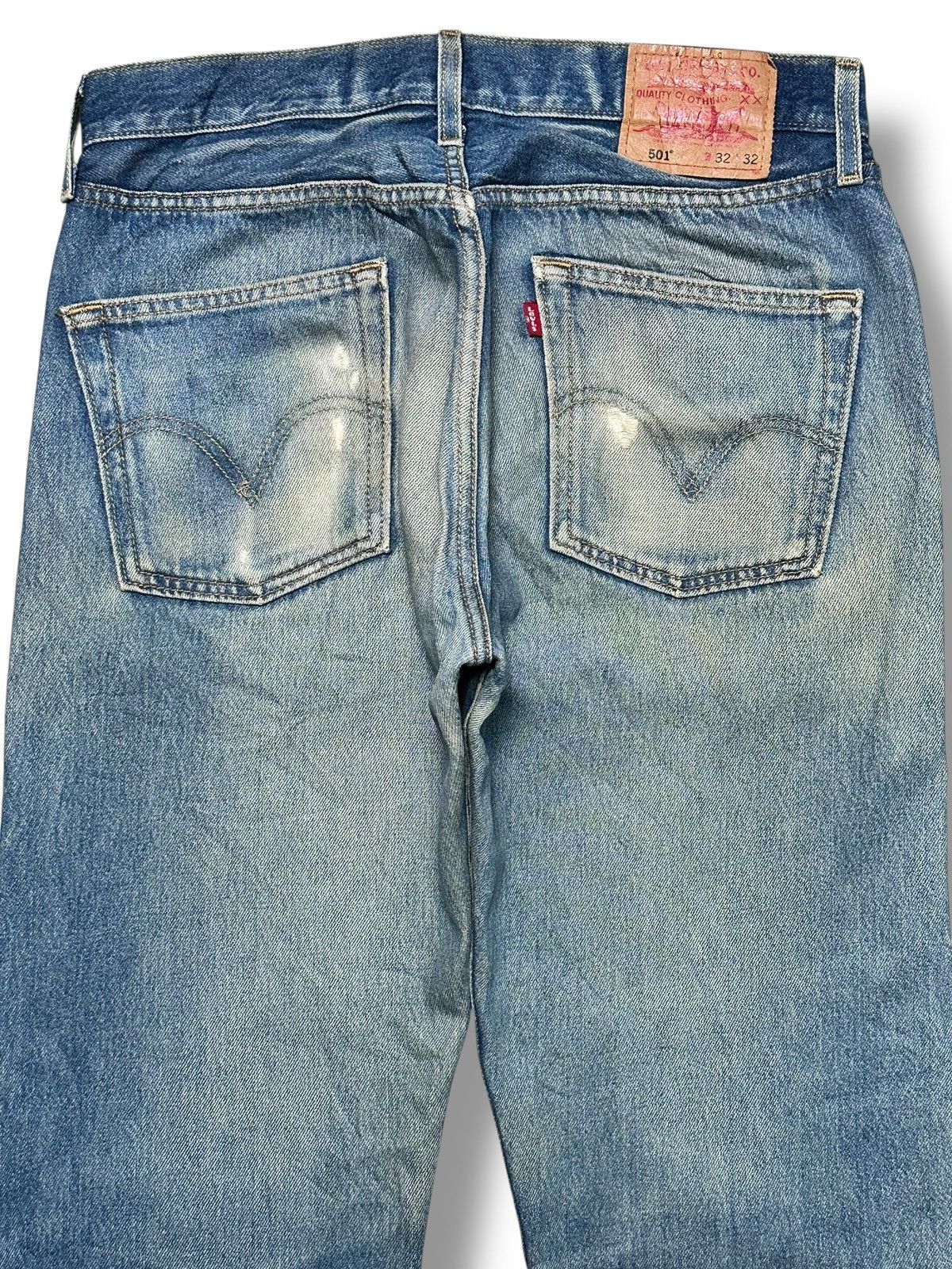 Levi's Levis 501 Vintage 90's Baggy Loose With Faded Wash Style Size US 32 / EU 48 - 4 Thumbnail