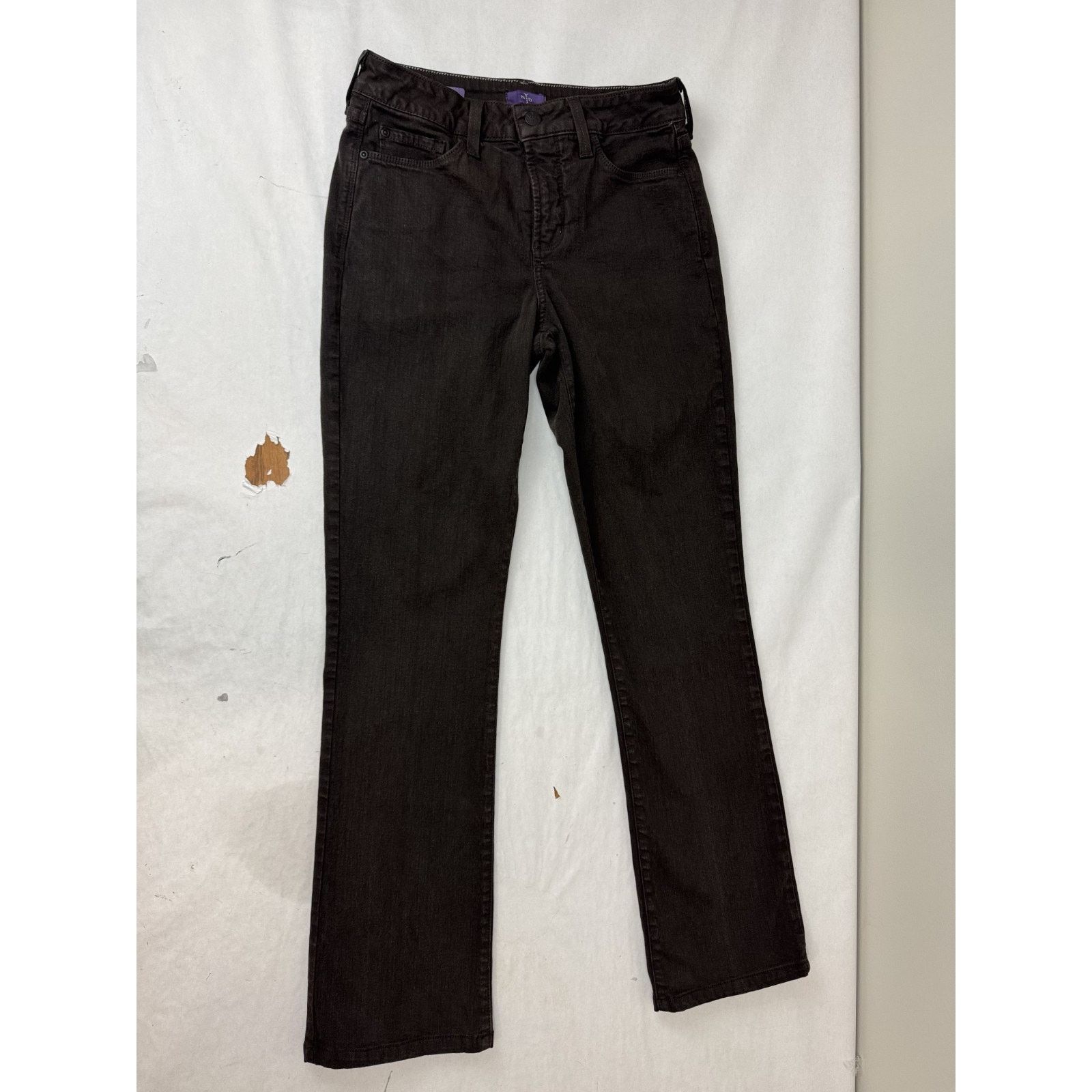 NYDJ Y2K NYDJ Jeans Embellish Pockets Billie Mini Bootcut Brown 4 Size 27" / US 4 / IT 40 - 2 Thumbnail