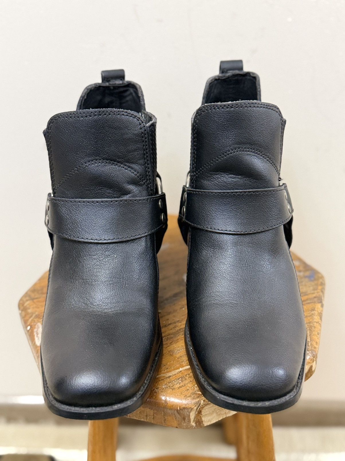 Vintage Cowboy Vestern Guidi Vibe leather biker style boots y2k Size US 10 / EU 43 - 7 Thumbnail