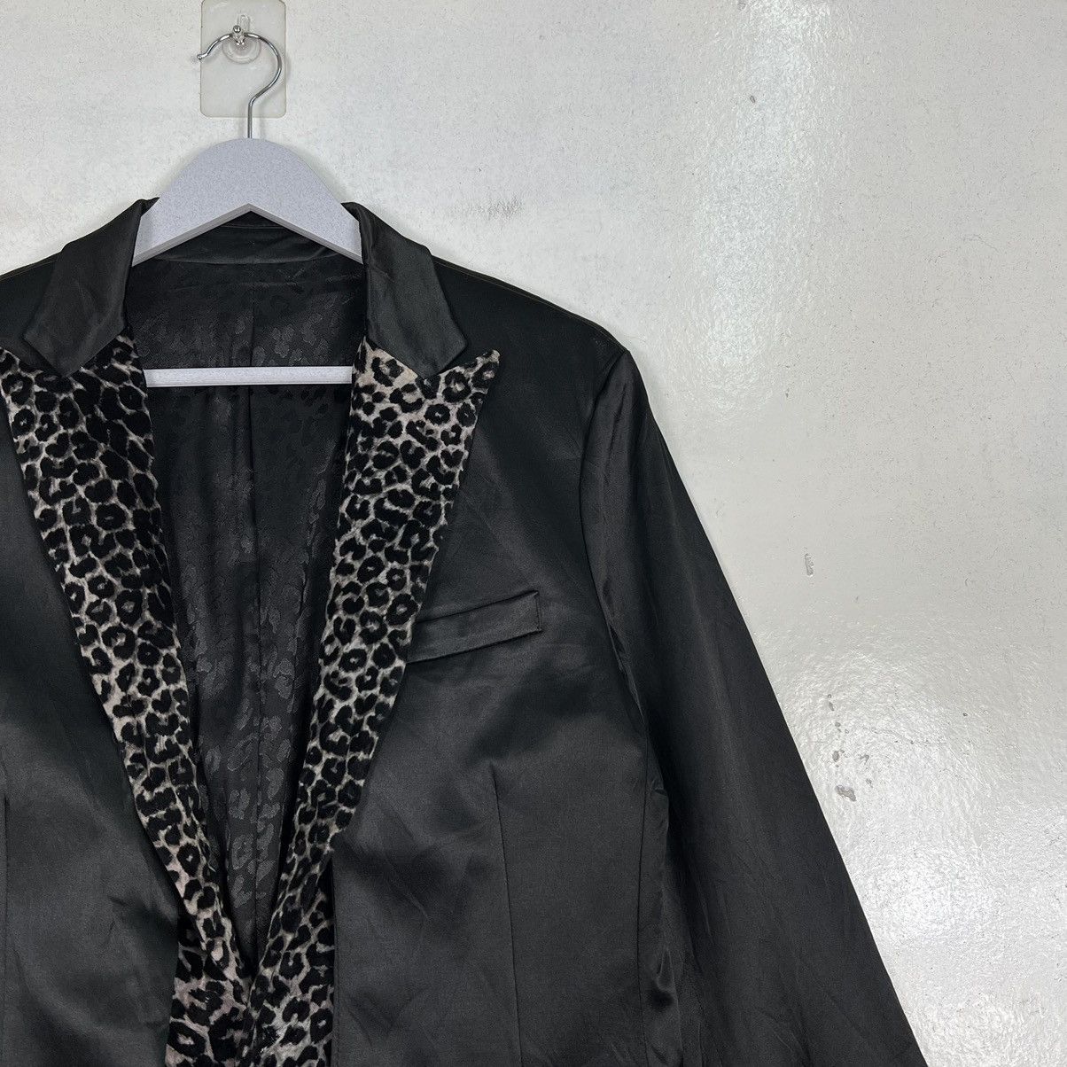 Japanese Brand 🔥 V MEN LEOPARD BLAZER JACKET Size US S / EU 44-46 / 1 - 6 Thumbnail