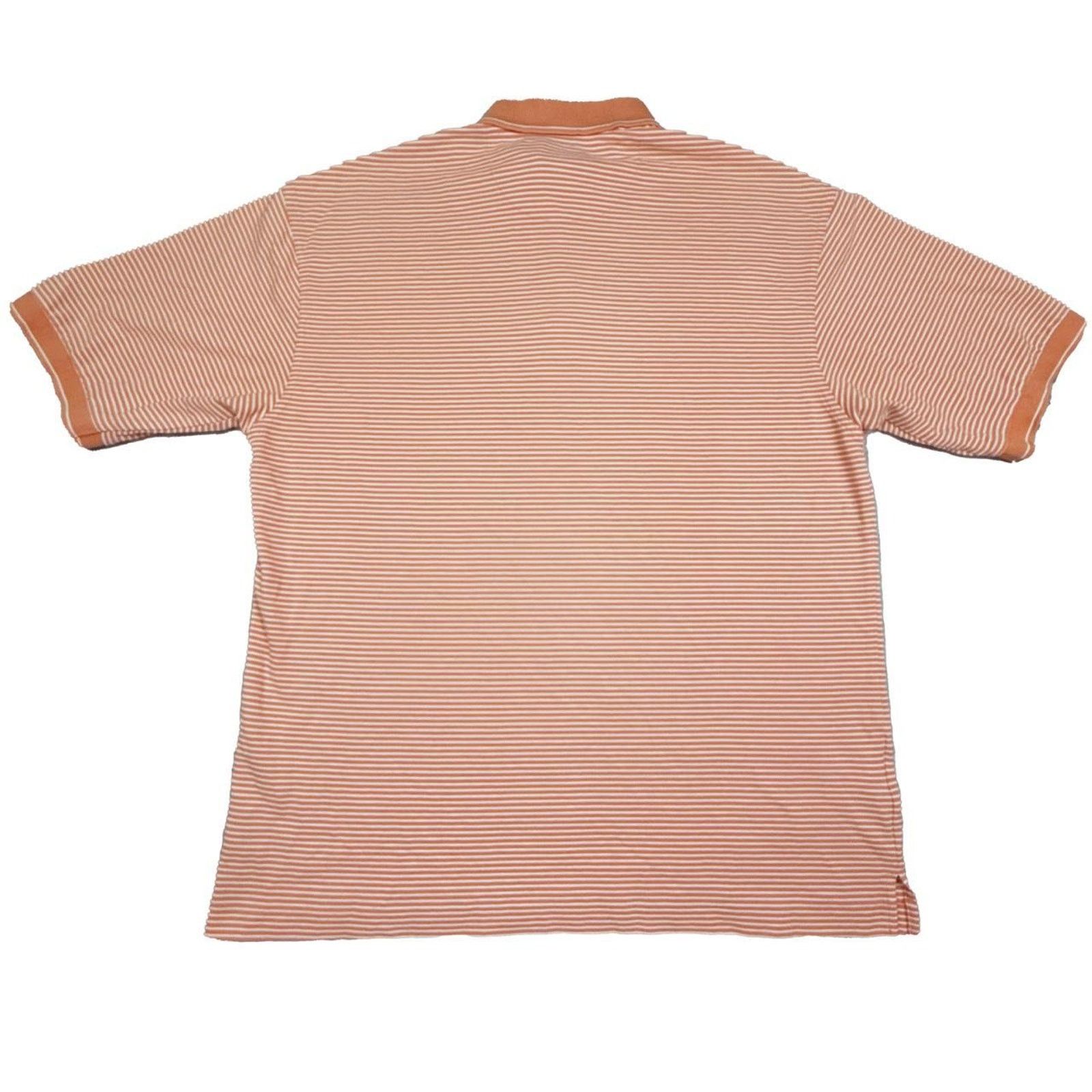 Nike Nike Gold Polo Shirt Short Sleeve y2k Orange White Size L Size US L / EU 52-54 / 3 - 2 Thumbnail
