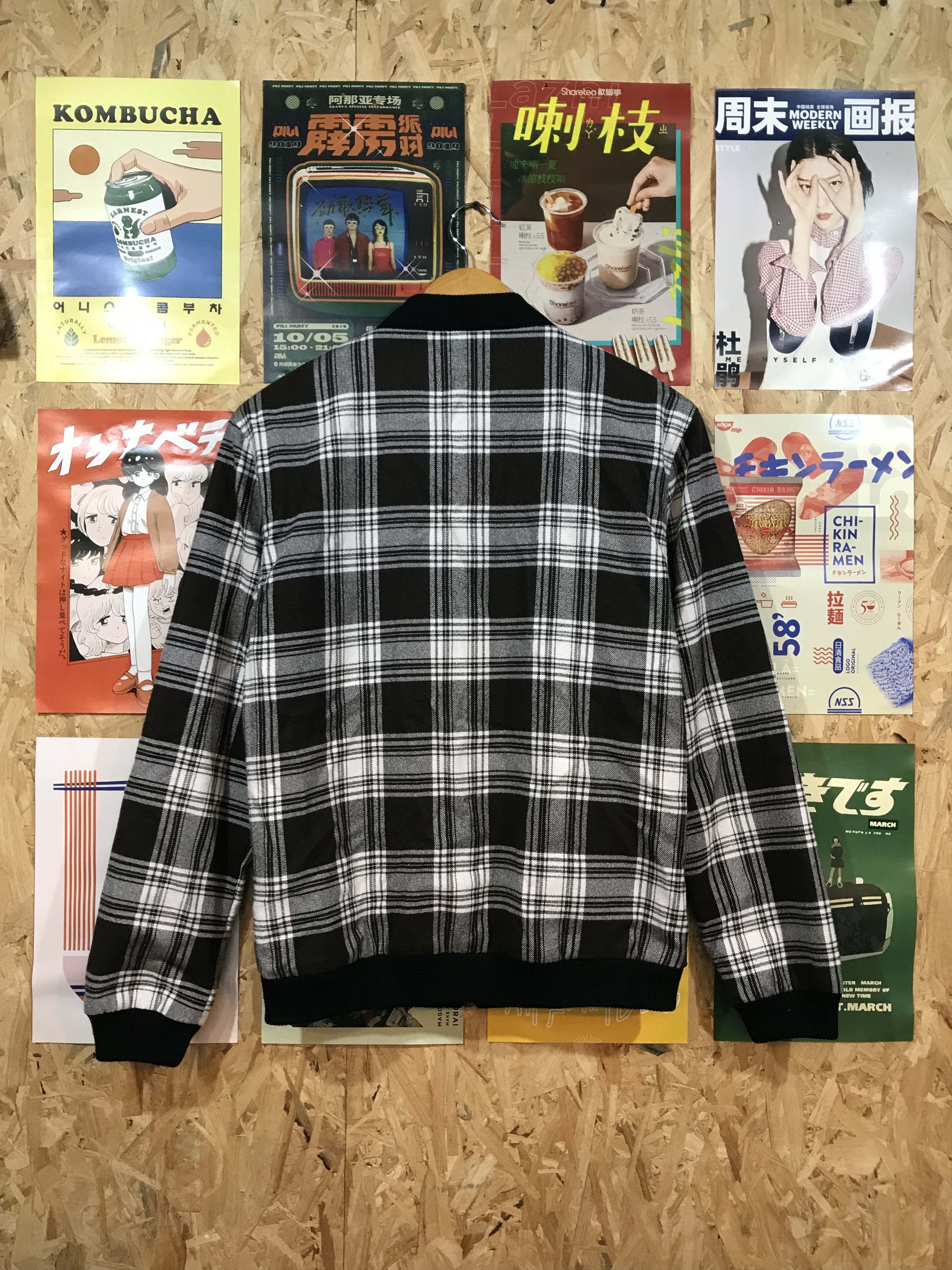 Vivienne Westwood Vivienne Westwood Checkered Bomber Jacket Size US S / EU 44-46 / 1 - 2 Thumbnail