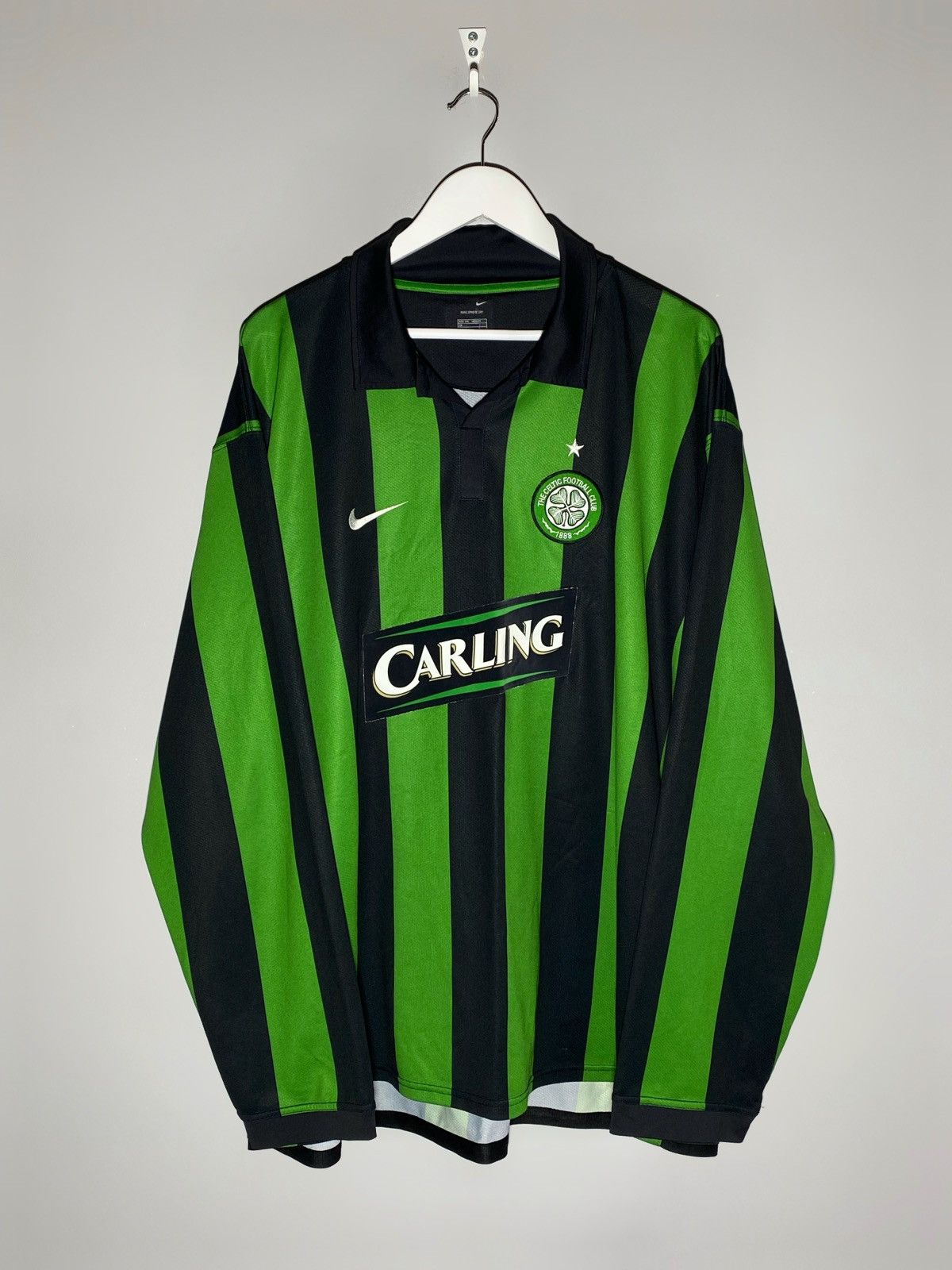 Nike Nike Celtic FC 2006 2008 Away Long Sleeve Football Shirt Size US XXL / EU 58 / 5 - 1 Thumbnail