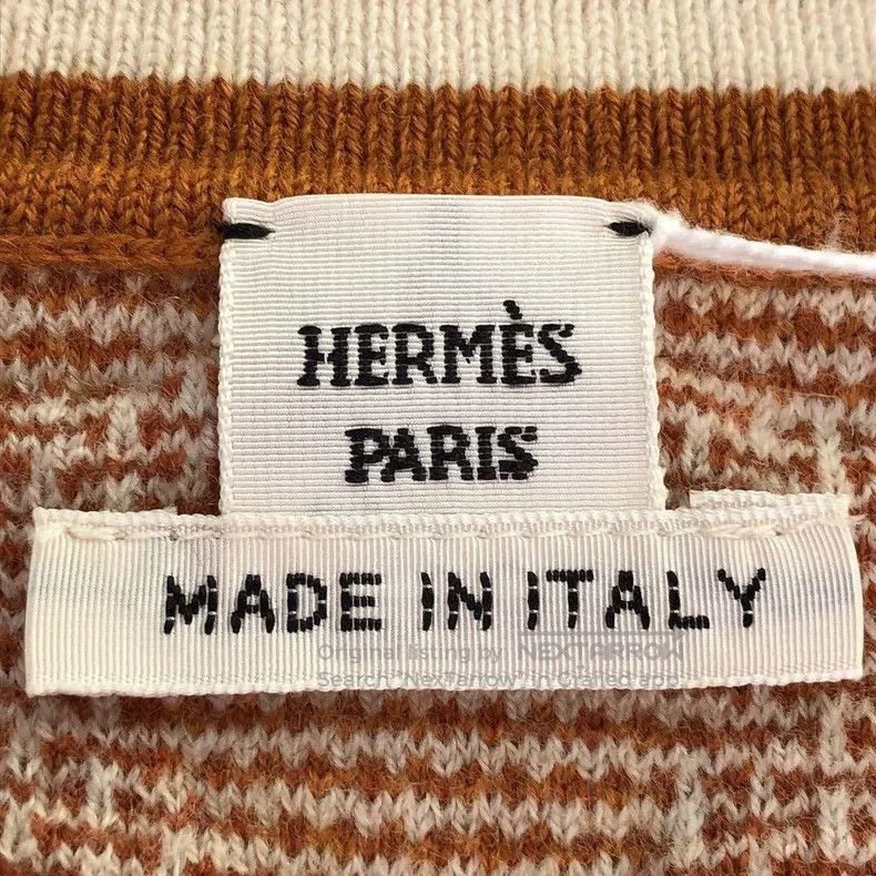 Hermes Hermes Orange Polka Dot Wool Cardigan Jacket Size XS / US 0-2 / IT 36-38 - 6 Thumbnail