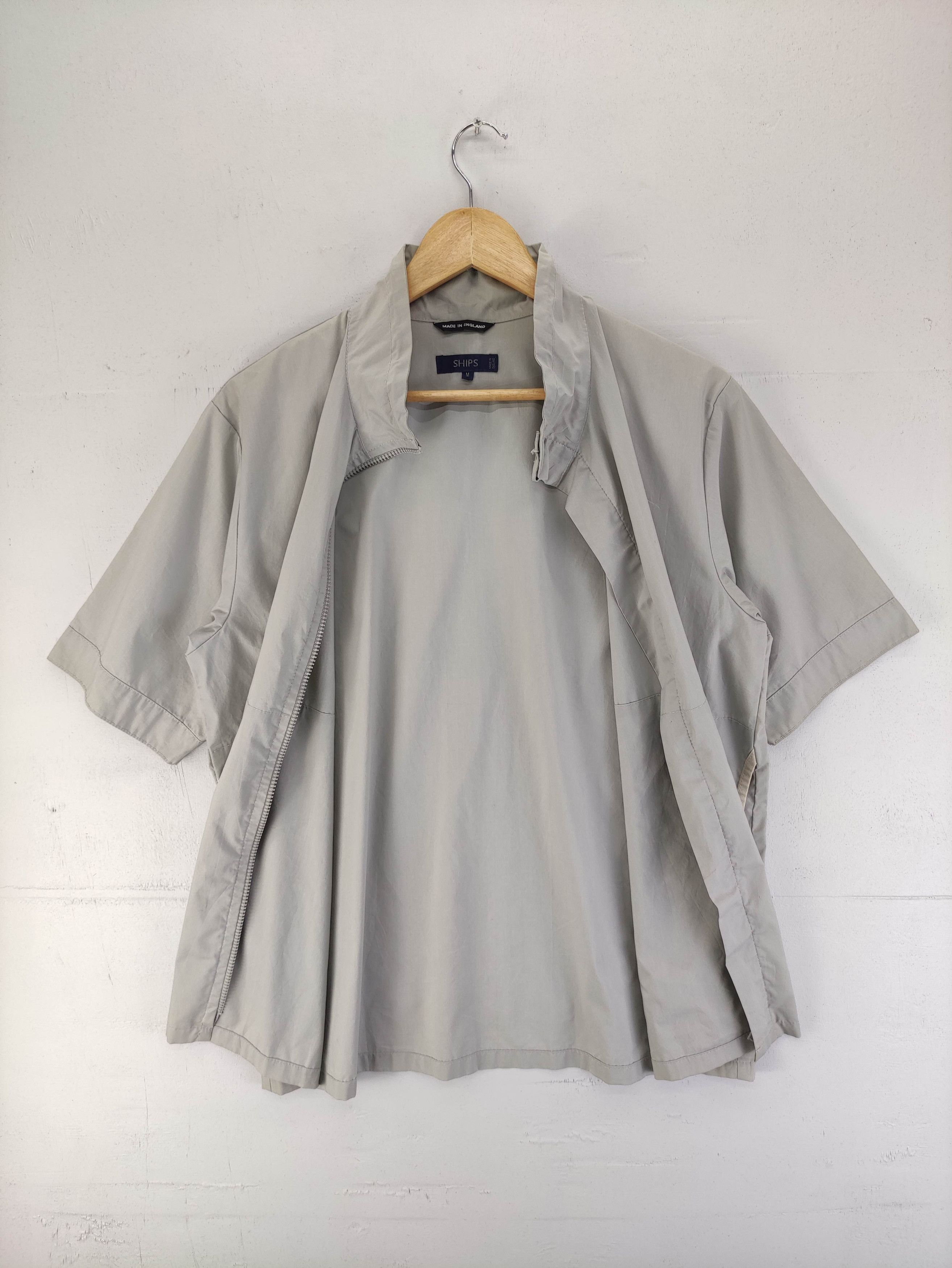 SHIPS Vintage Ships Short Sleeve Light Jacket Zipper Size US M / EU 48-50 / 2 - 4 Thumbnail