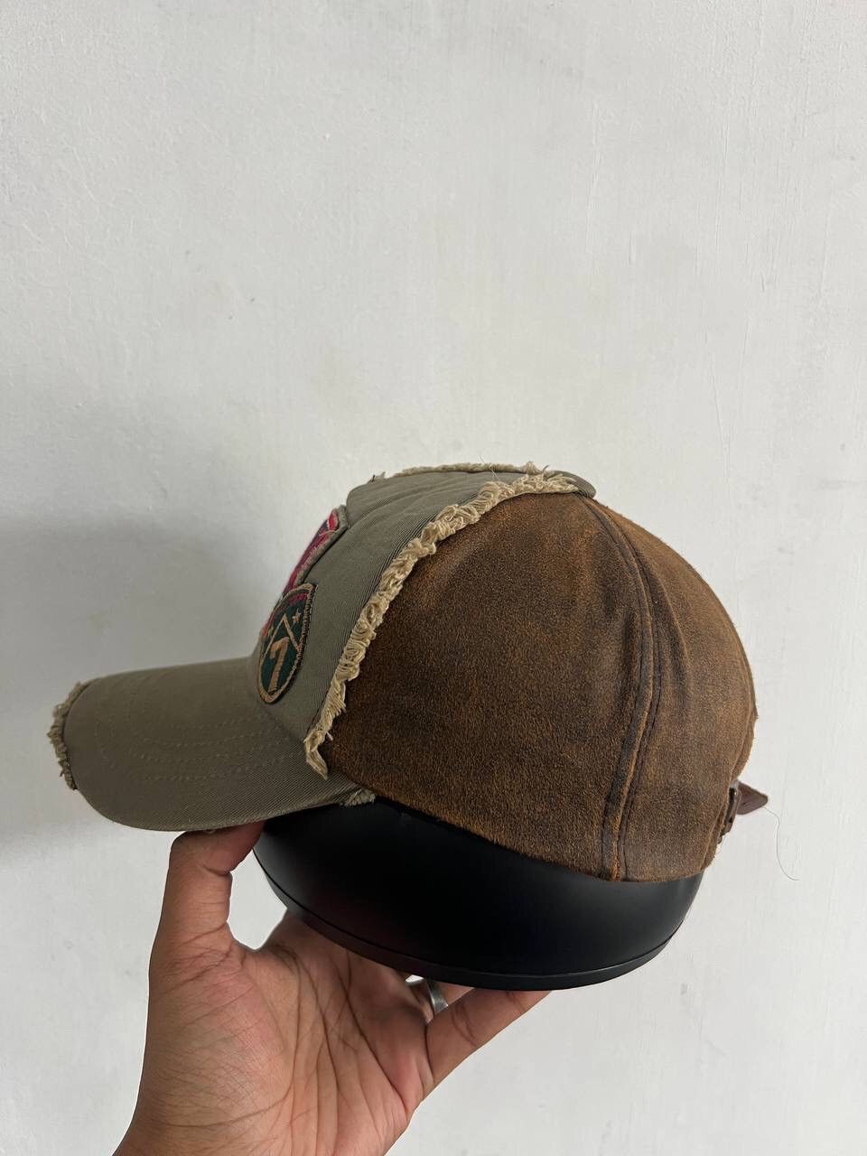 Japanese Brand California Hollywood Distressed Patches Hat Size ONE SIZE - 4 Thumbnail