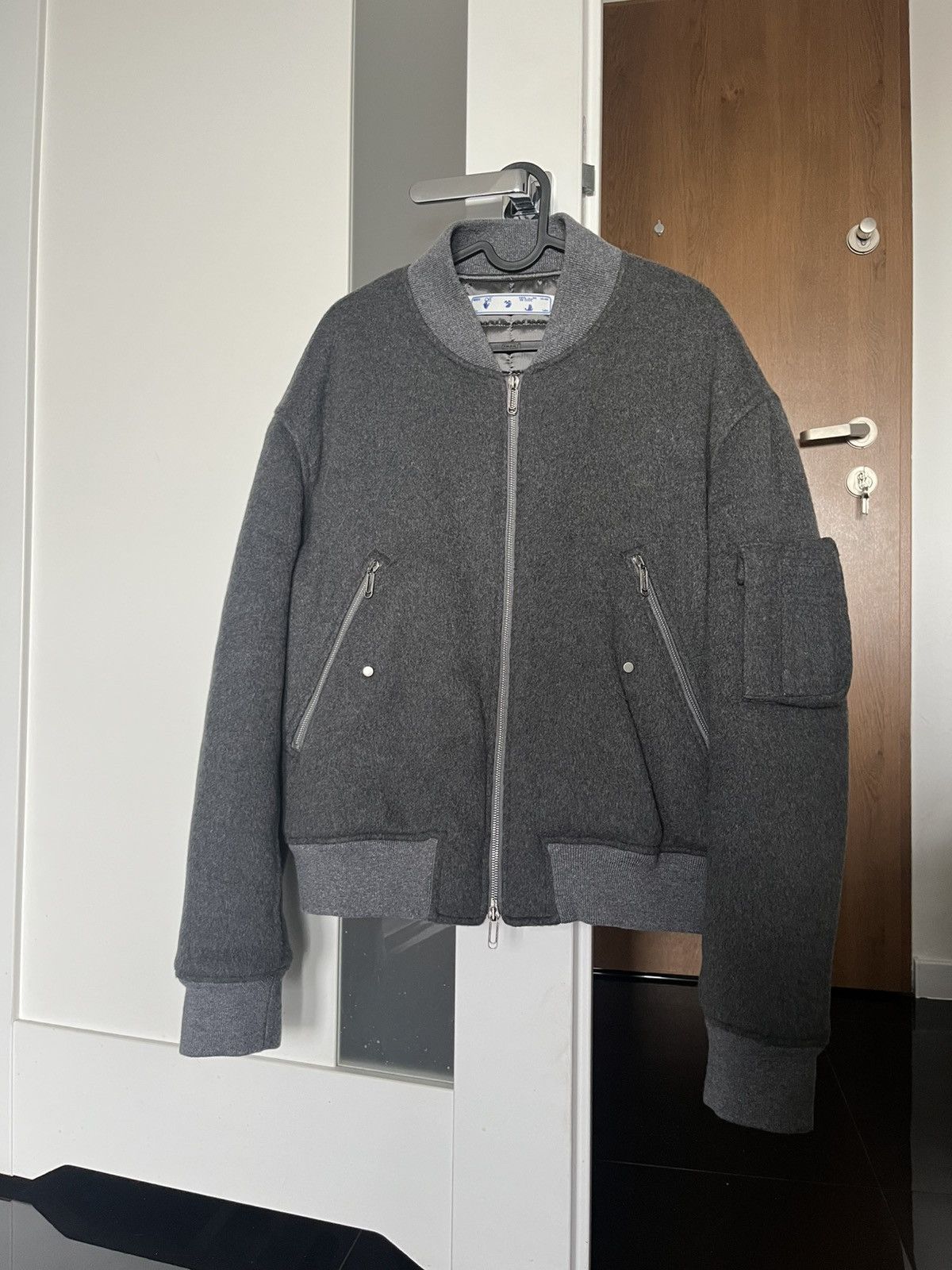 Off-White Off-white cashmere jacket Size US M / EU 48-50 / 2 - 2 Thumbnail