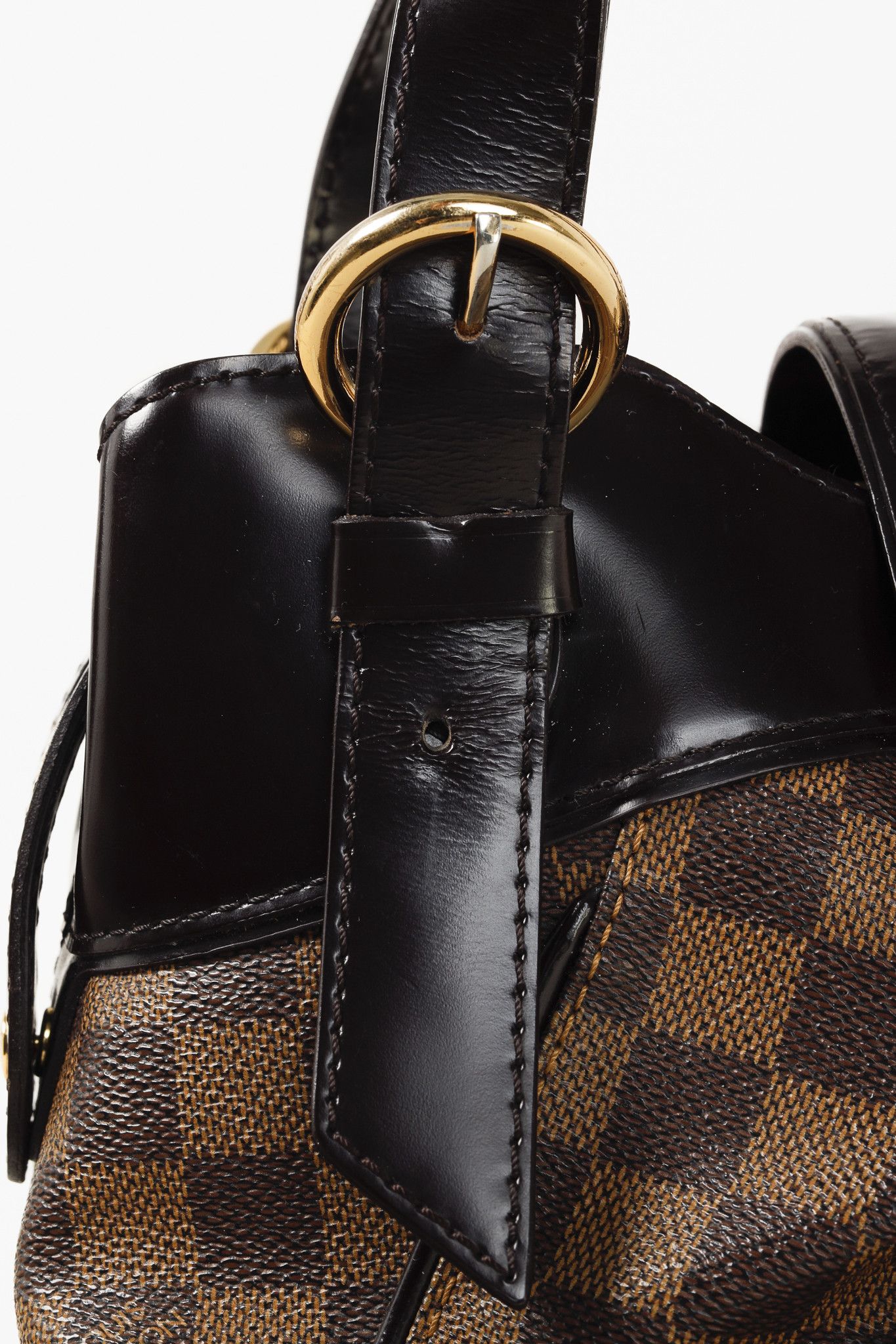 Louis Vuitton Louis Vuitton Damier Ebene Sistina PM Double Handle Bag Size ONE SIZE - 8 Thumbnail