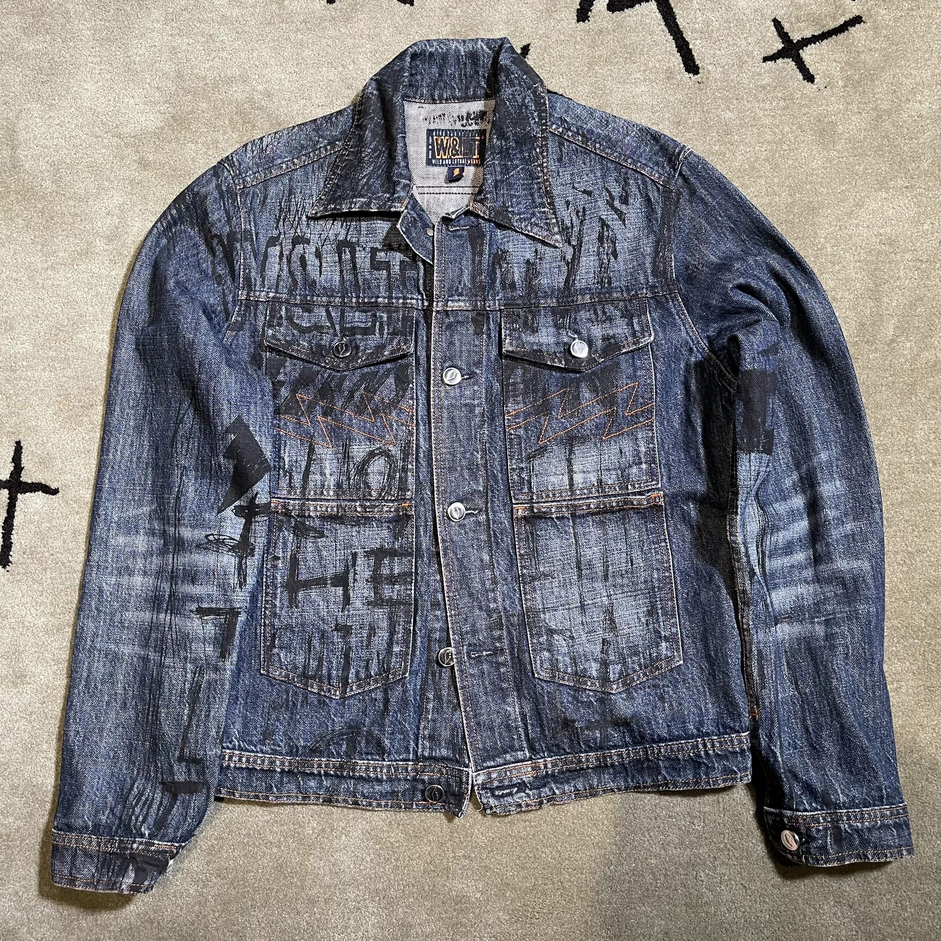 Walter Van Beirendonck W&LT Walter van Beirendonck 1999 Denim Jacket Size US M / EU 48-50 / 2 - 1 Thumbnail