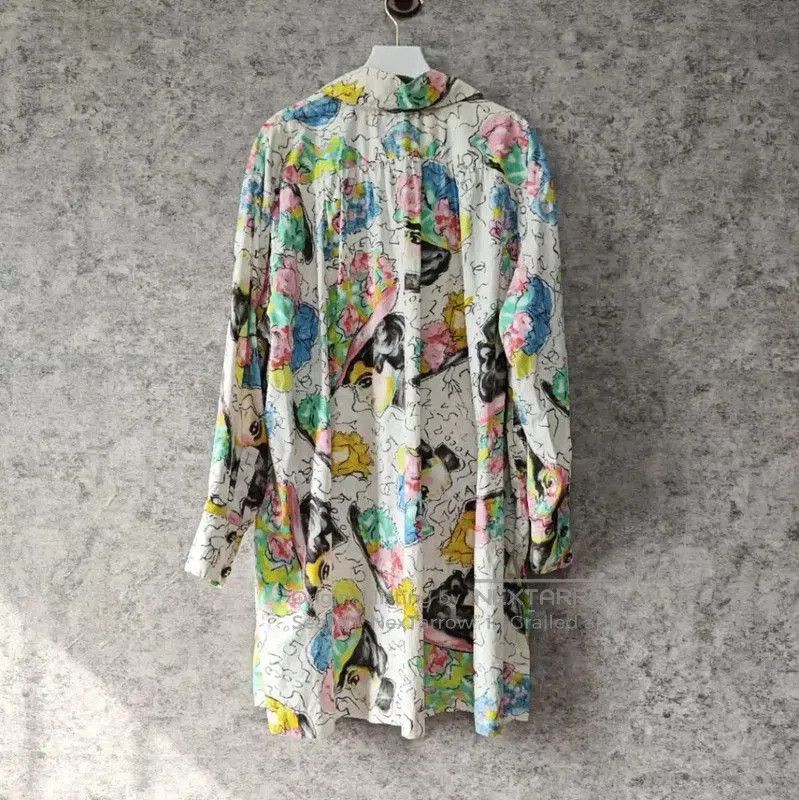 Chanel Chanel Colorful Cotton Women's Shirt . Size L / US 10 / IT 46 - 2 Thumbnail