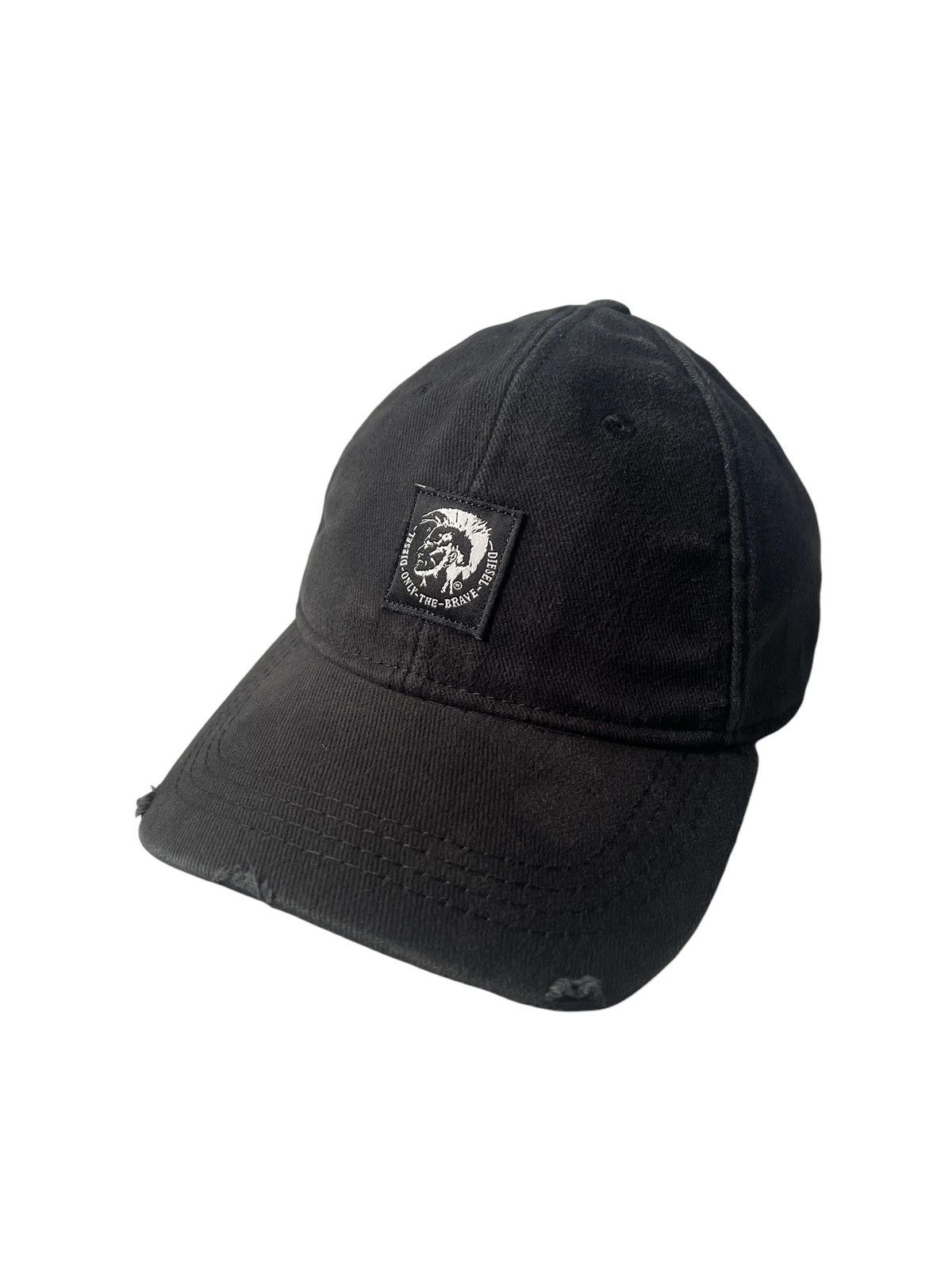 Diesel × Vintage Y2K Diesel Distressed Dad Hat Size ONE SIZE - 2 Thumbnail
