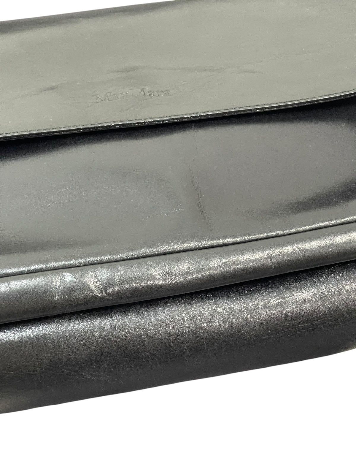 Genuine Leather Full Leather Max Mara Italy Shoulder Bag 1🟩9 Size ONE SIZE - 7 Thumbnail