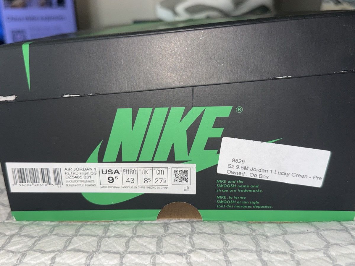Jordan Brand Jordan 1 Retro High OG ‘ Lucky green ’ Size US 9.5 / EU 42-43 - 11 Thumbnail