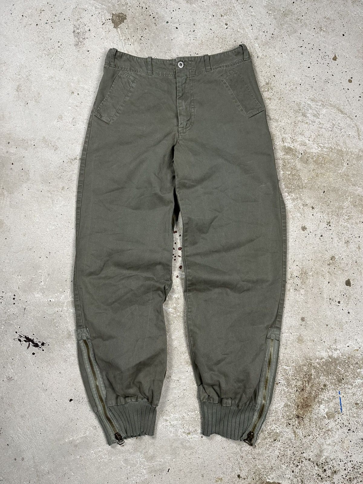J.W. Brine Vintage 90s James W Brine Military Army Style Pants Zipped Size US 30 / EU 46 - 1 Thumbnail