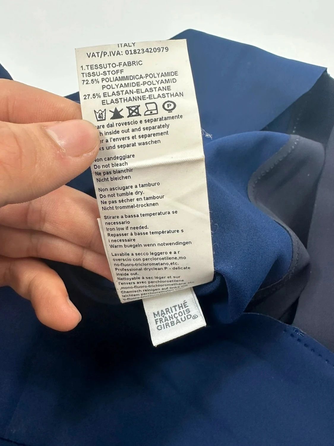 Marithe + Francois Girbaud Marithé + Francois Girbaud Tech Dress Robe Two tone Size L / US 10 / IT 46 - 10 Thumbnail