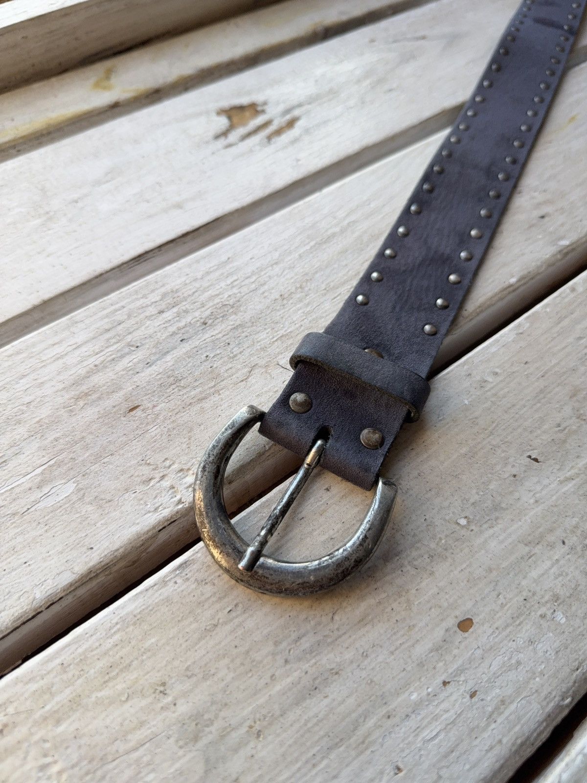 Japanese Brand 90s Y2K Avant Garde Punk Chrome Japanese Retro Style Belt Size ONE SIZE - 3 Thumbnail