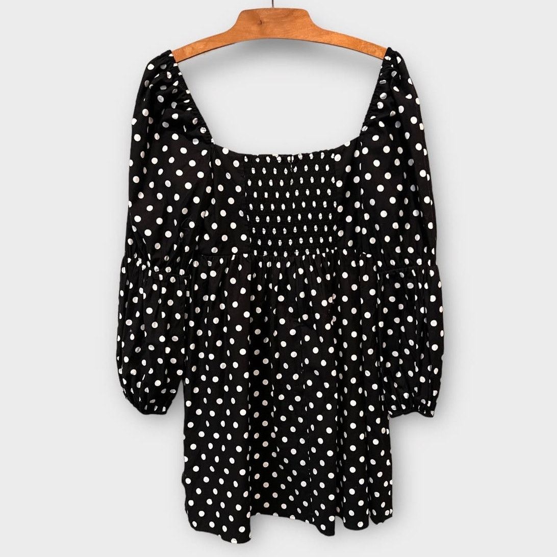 Reformation Reformation Michaela Organic Cotton A-Line Dress Size 10 Size L / US 10 / IT 46 - 2 Thumbnail