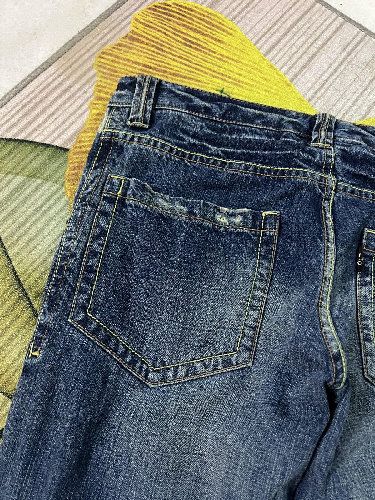 Japanese Brand 💥Vanquish Distresss Jean Very Rare Size US 32 / EU 48 - 17 Thumbnail