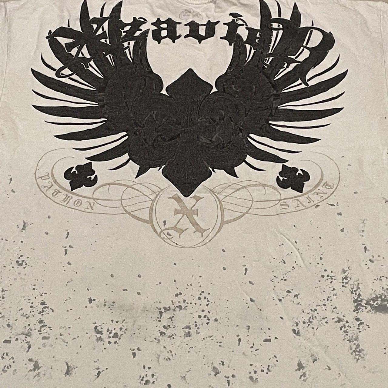 Affliction × Ed Hardy × Tapout Rare Wings Cross Tee Y2K Affliction Style Size US XXL / EU 58 / 5 - 4 Thumbnail