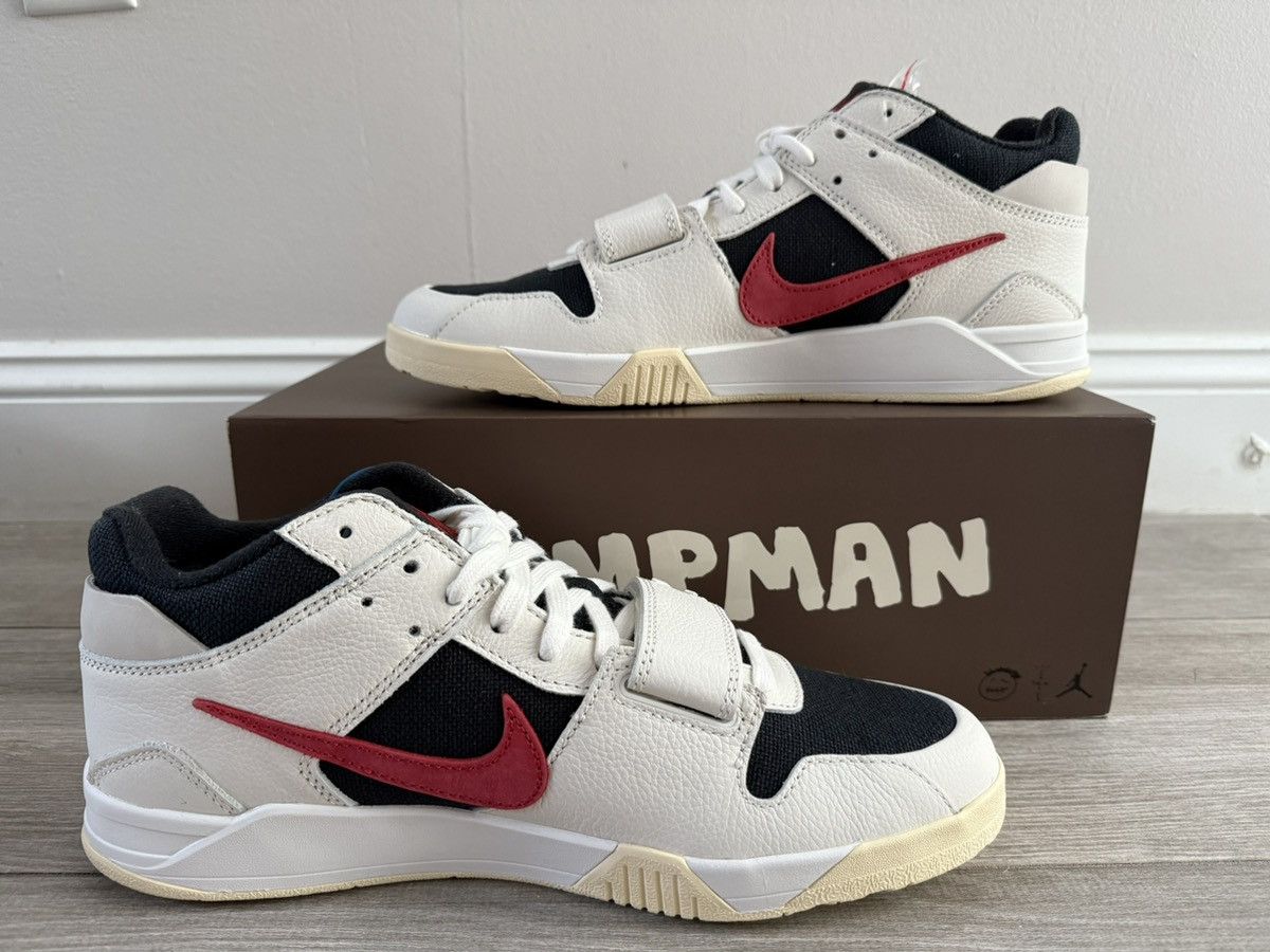 Jordan Brand × Travis Scott Travis Scott Jordan Jumpman Jack University Red Black Sz 12 Size US 12 / EU 45 - 2 Thumbnail
