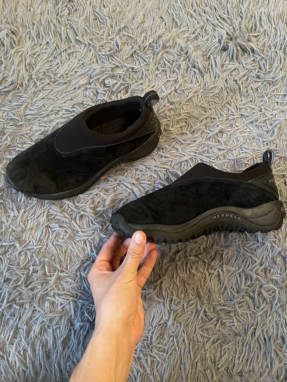 Merrell gorpcore style 00s vintage Jungle Moc suede sneakers