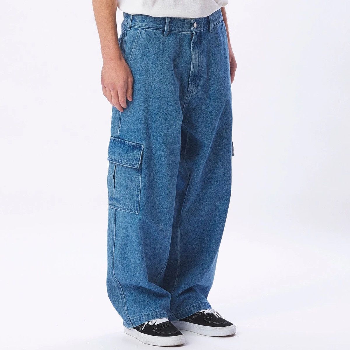 Obey Denim Cargos Size US 30 / EU 46 - 3 Thumbnail