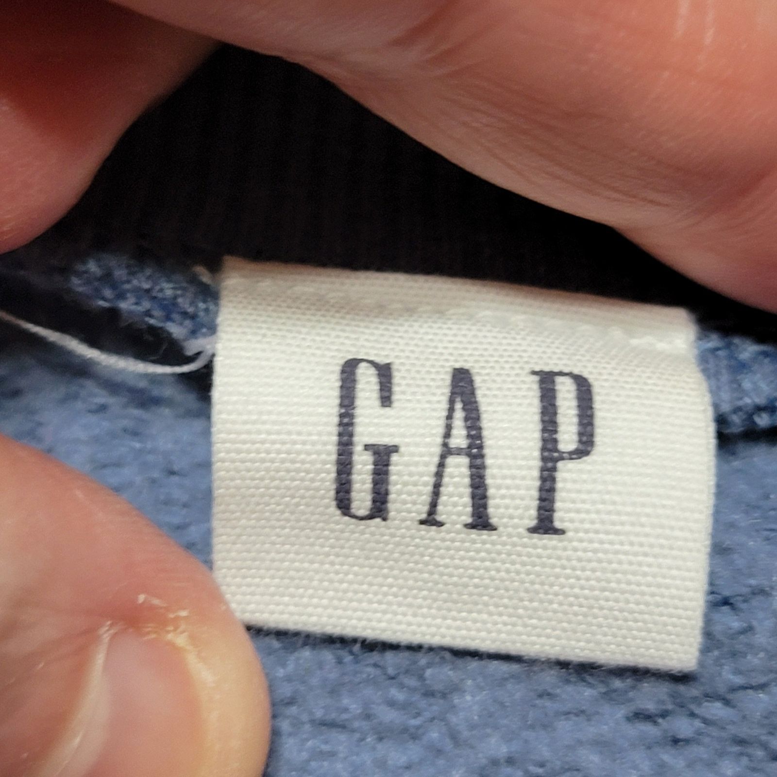 Gap GAP LS Blue Sweatshirt Old-Time Floral Logo - Size XS Size XS / US 0-2 / IT 36-38 - 4 Thumbnail