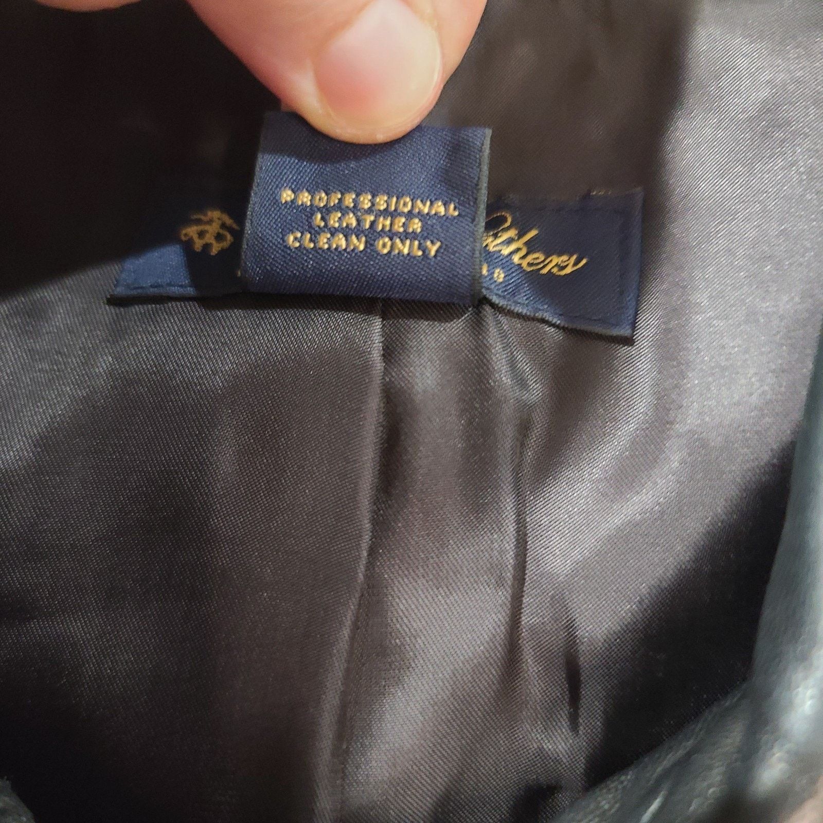 Brooks Brothers Brooks Brothers Vintage Women’s Black Leather Coat Size 8 Size M / US 6-8 / IT 42-44 - 3 Thumbnail