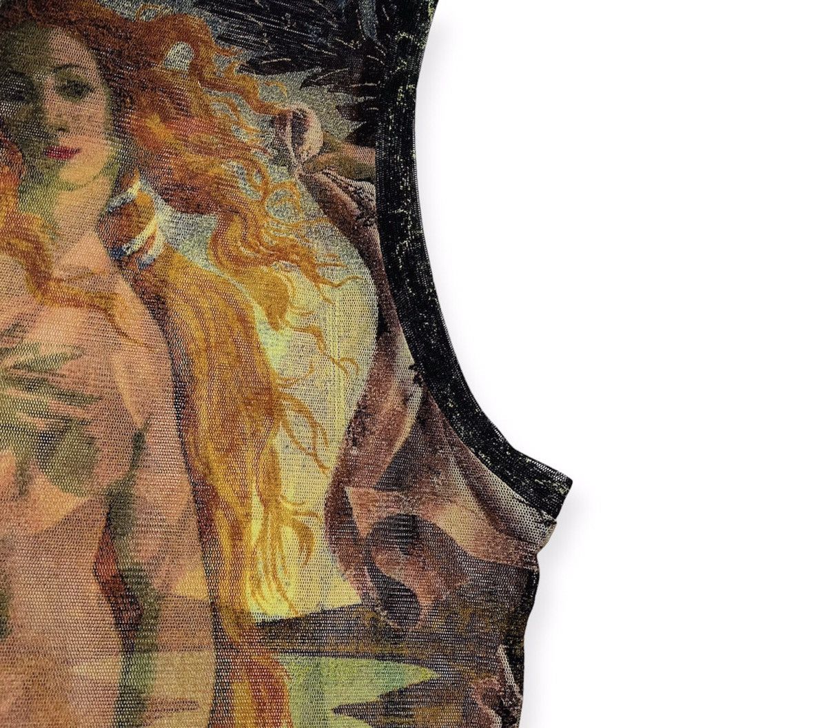 Jean Paul Gaultier × Vintage SS95 “Birth of Venus” Sheer Mesh Top Size S / US 4 / IT 40 - 7 Thumbnail