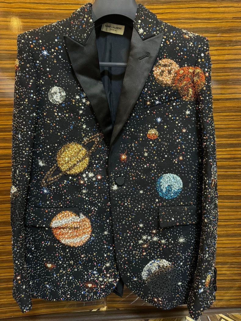 Saint Laurent Paris Saint Laurent Galaxy Suit-2506 Size US M / EU 48-50 / 2 - 1 Thumbnail