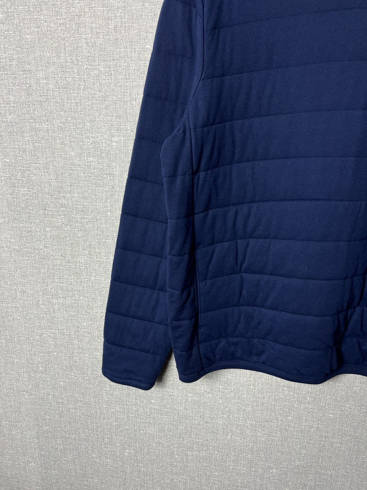 Polo Ralph Lauren × Ralph Lauren × Vintage Rare Polo Ralph Lauren Quilted Sweatshirt Size US L / EU 52-54 / 3 - 4 Thumbnail